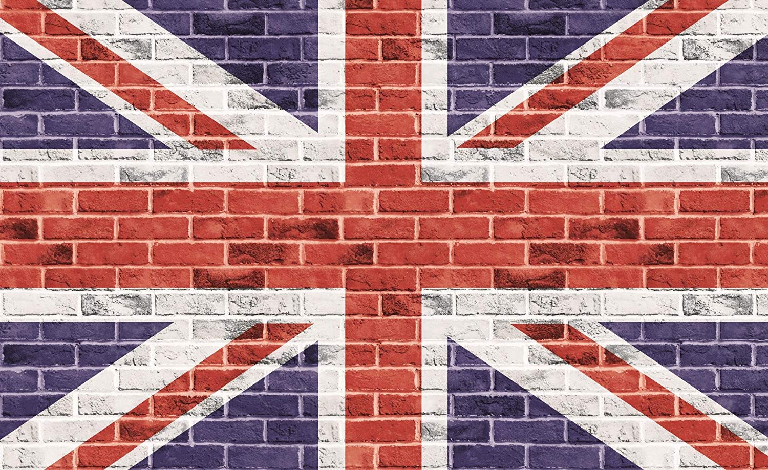 Brick Wall Union Jack - HD Wallpaper 