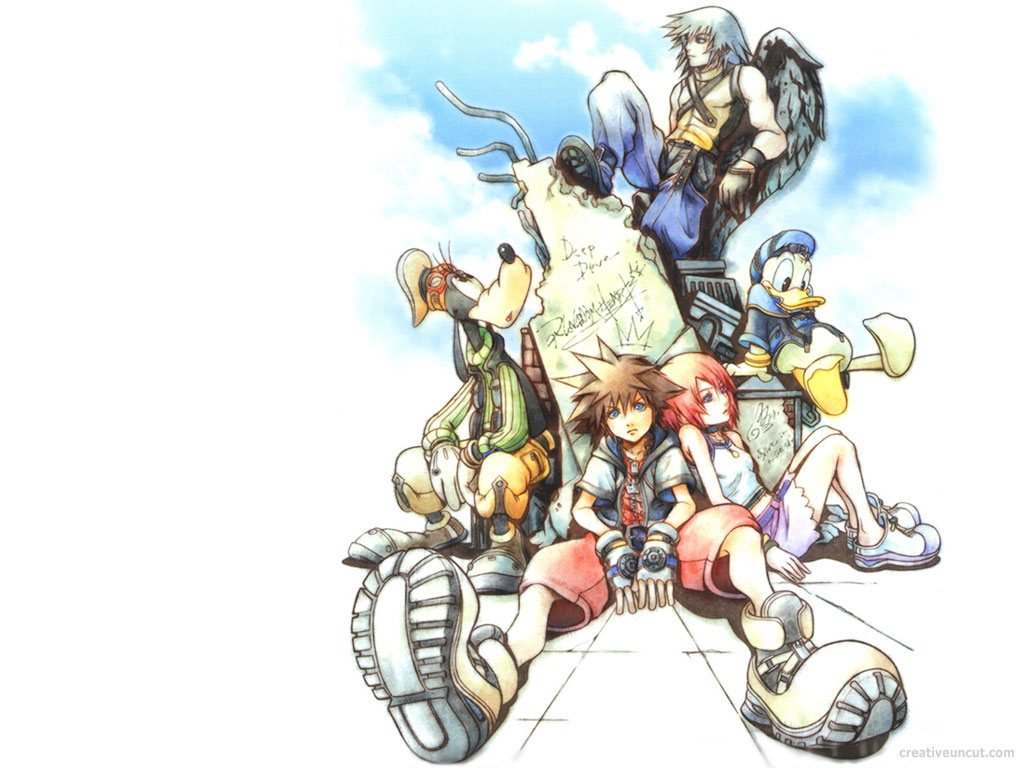 Kingdom Hearts Wallpaper - Kingdom Hearts Final Mix Art - HD Wallpaper 