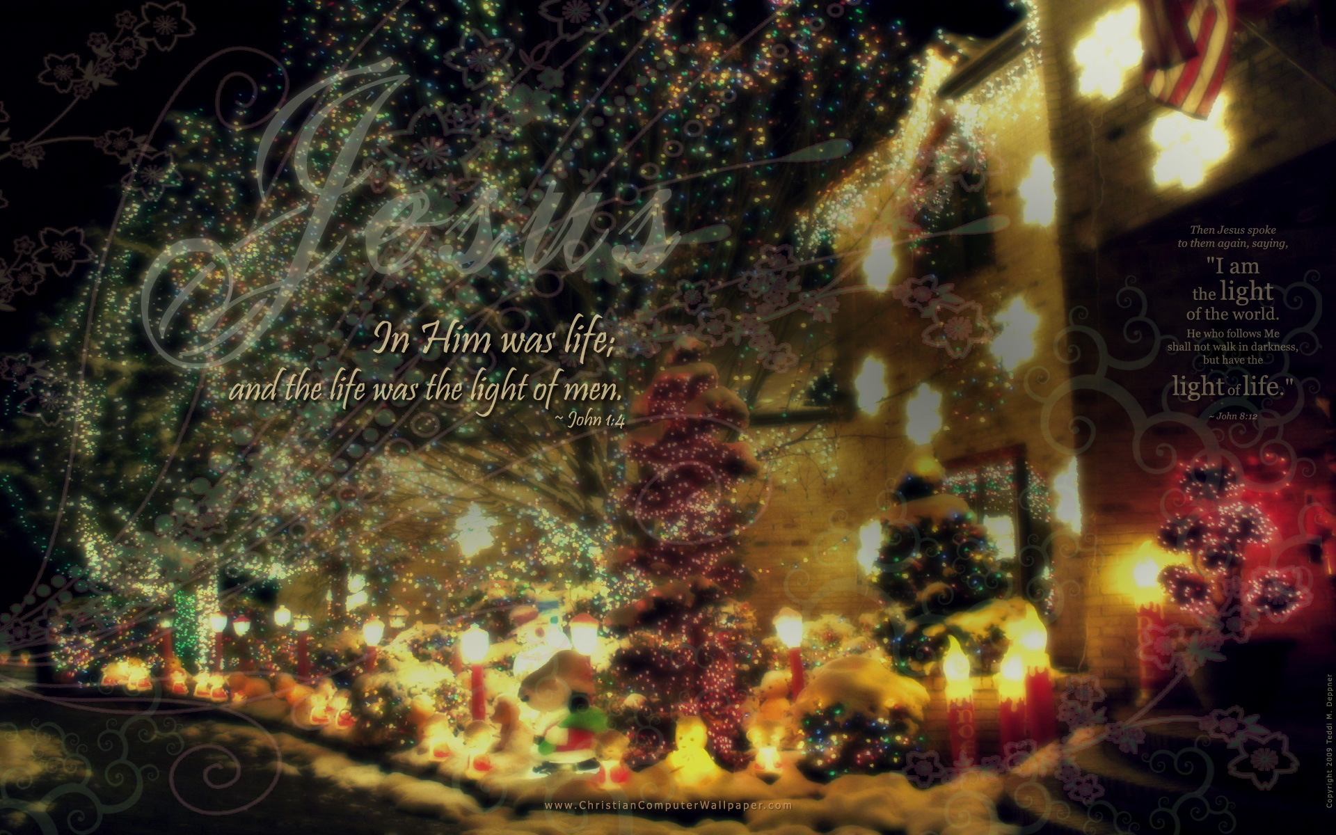 Christian Christmas Desktop Background - HD Wallpaper 