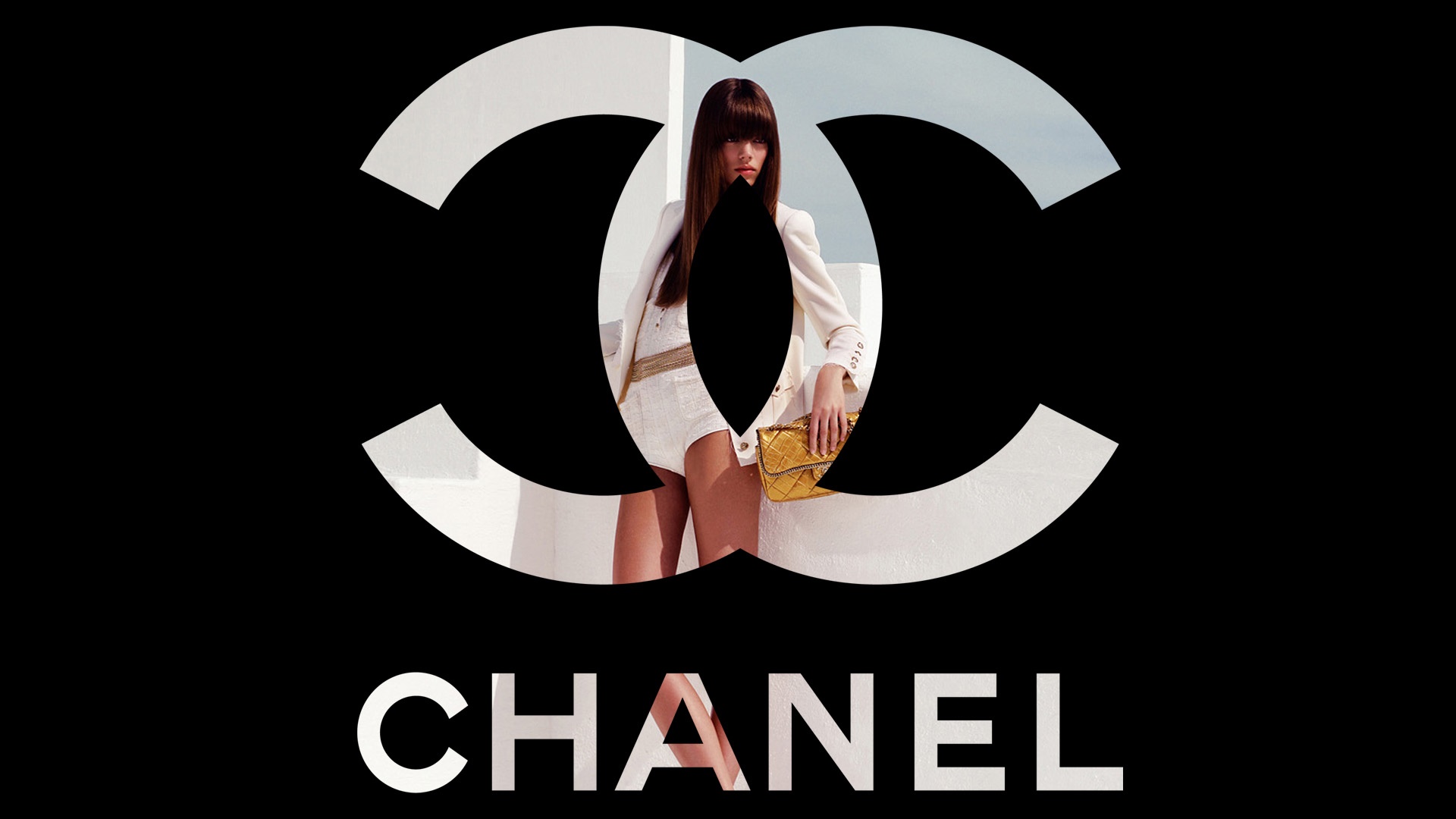 Chanel Logo - HD Wallpaper 