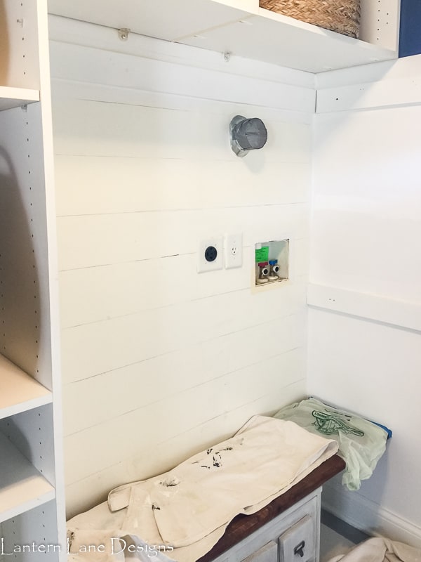 Beadboard Wallpaper Before Picture - Bathroom - HD Wallpaper 