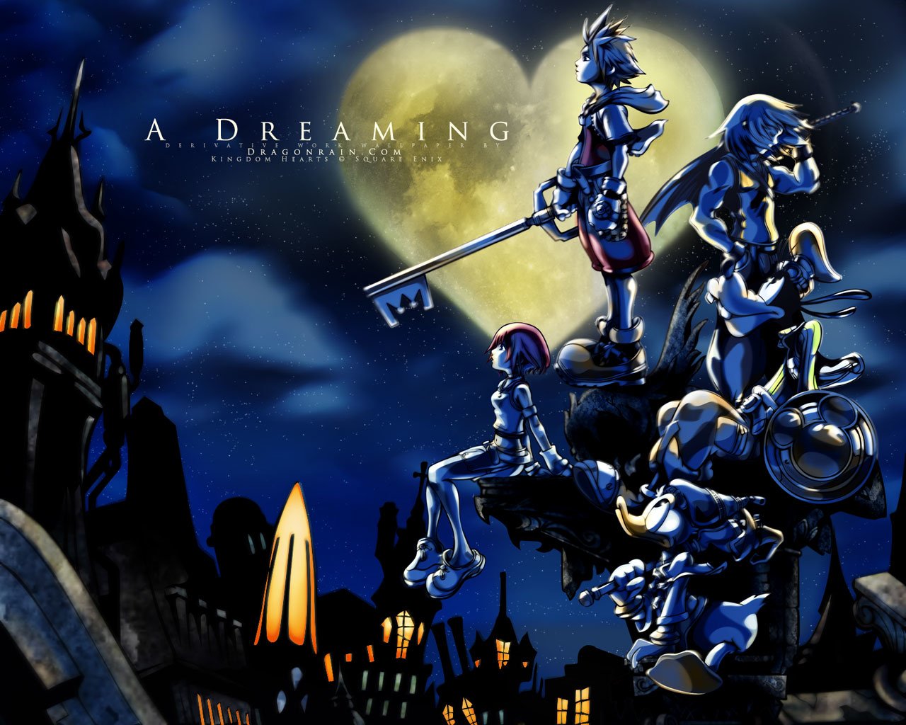 Kingdom Hearts Wallpapers - Kingdom Hearts 1 Wallpaper Hd - HD Wallpaper 