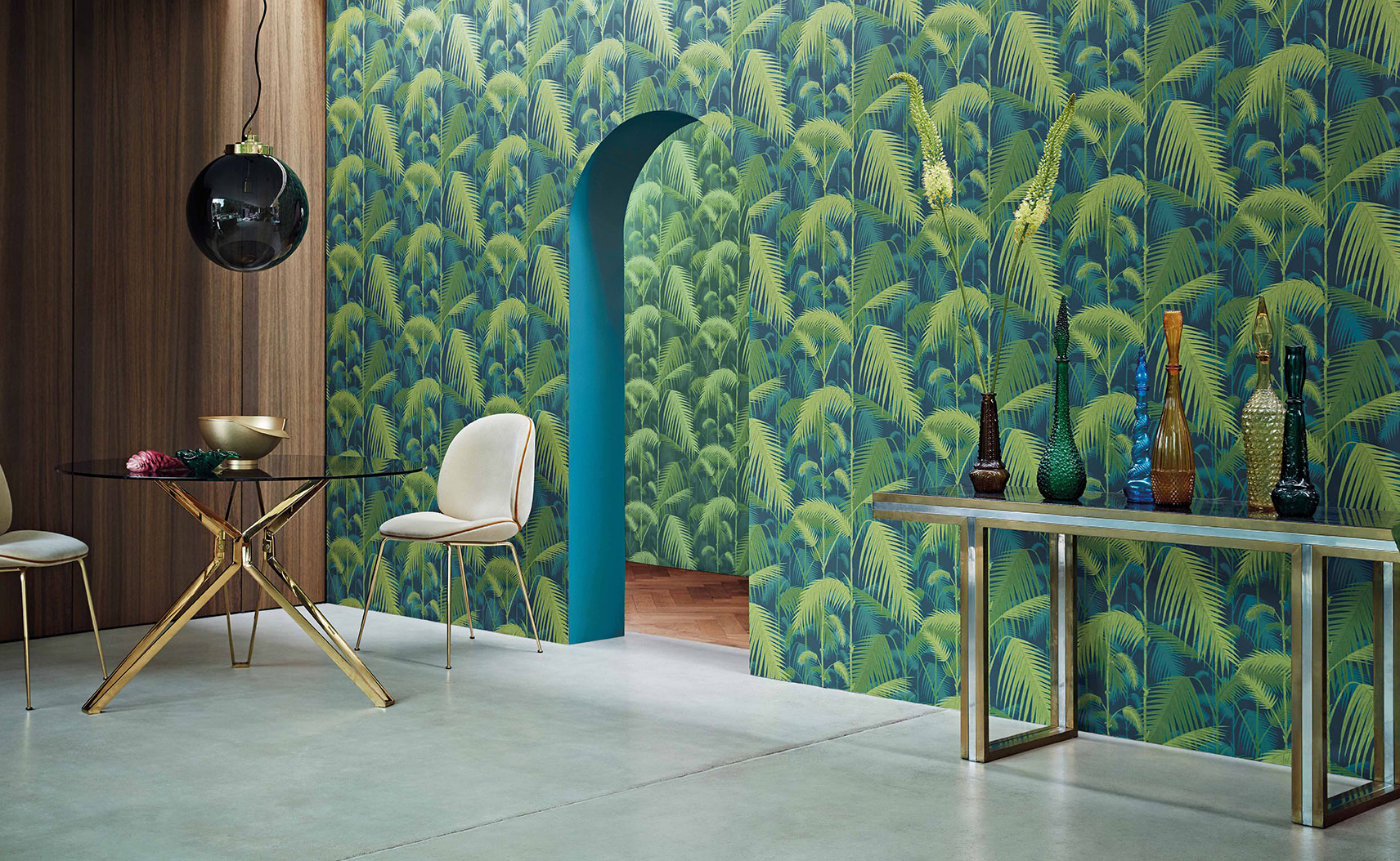 Cole & Son Icon Palm Leaves - HD Wallpaper 
