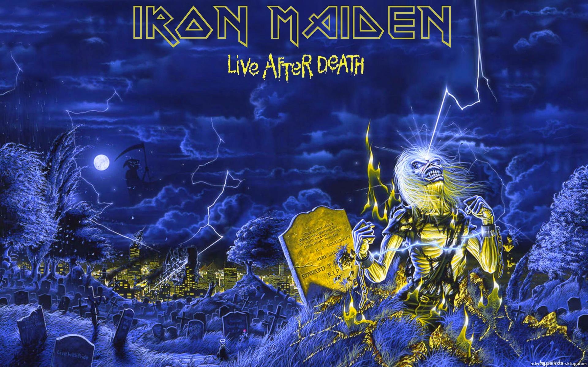 Live After Death - Iron Maiden Live After Death - HD Wallpaper 