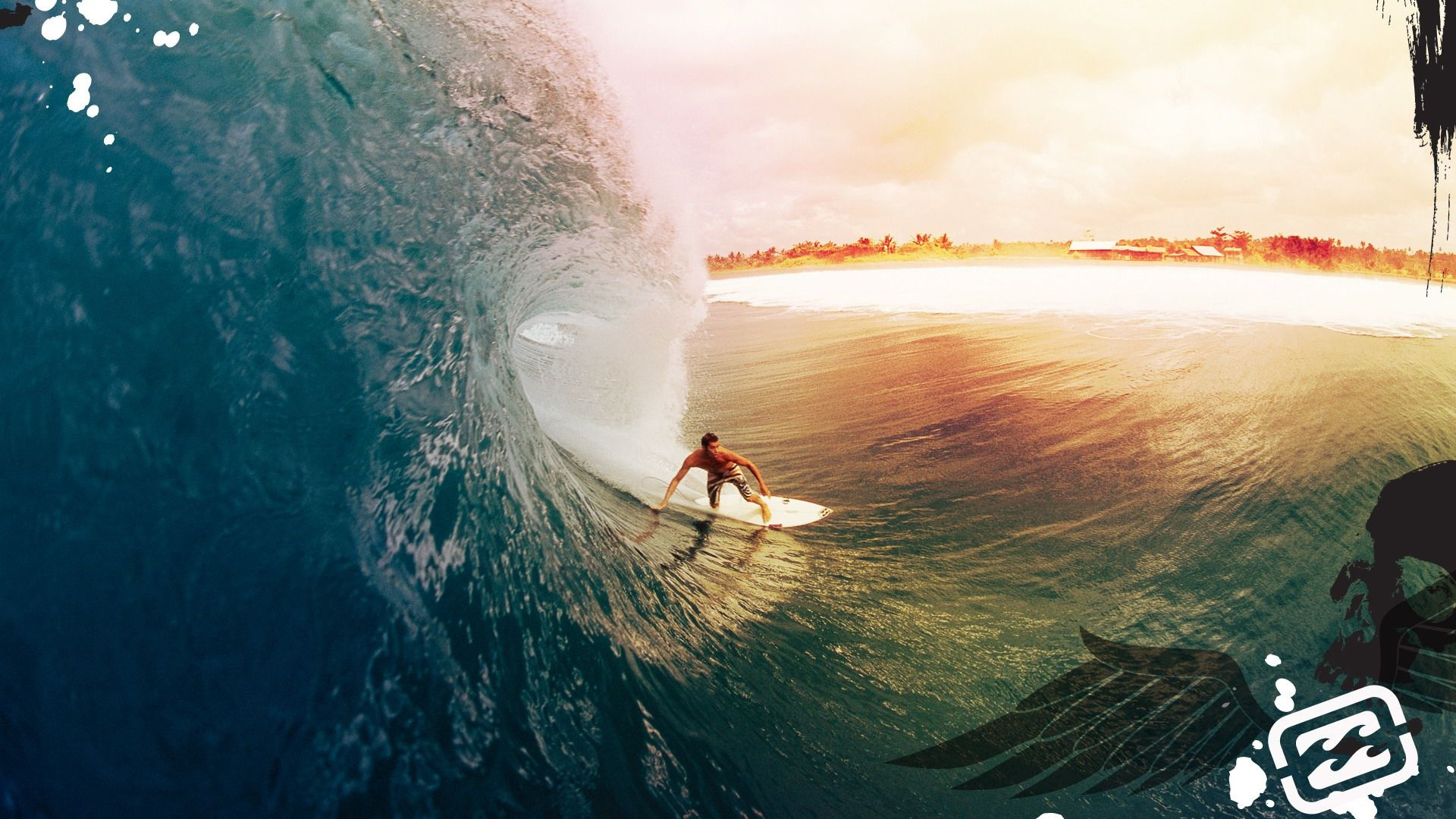 Surf Desktop Background - HD Wallpaper 