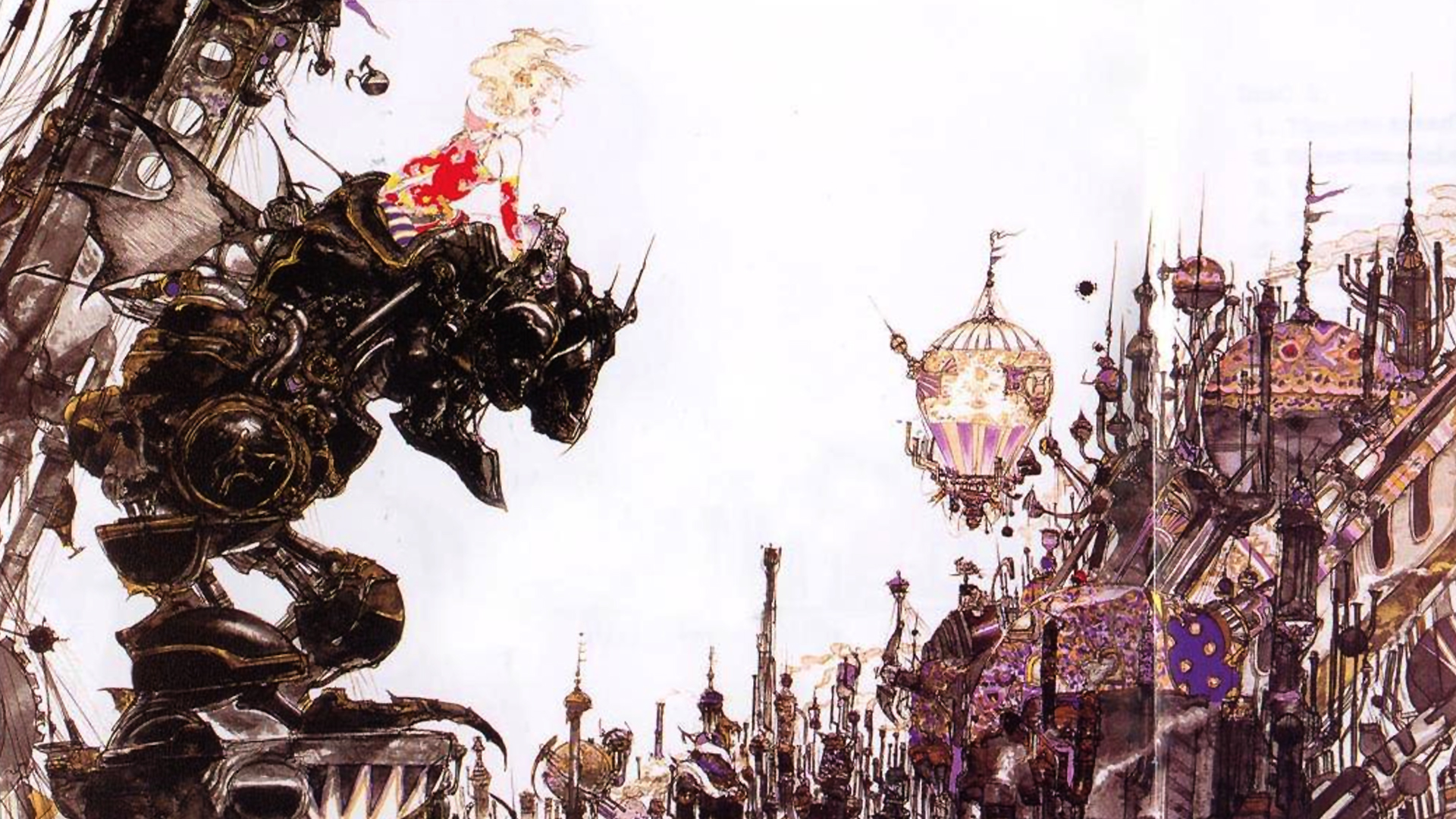 Final Fantasy Opus Vi - HD Wallpaper 