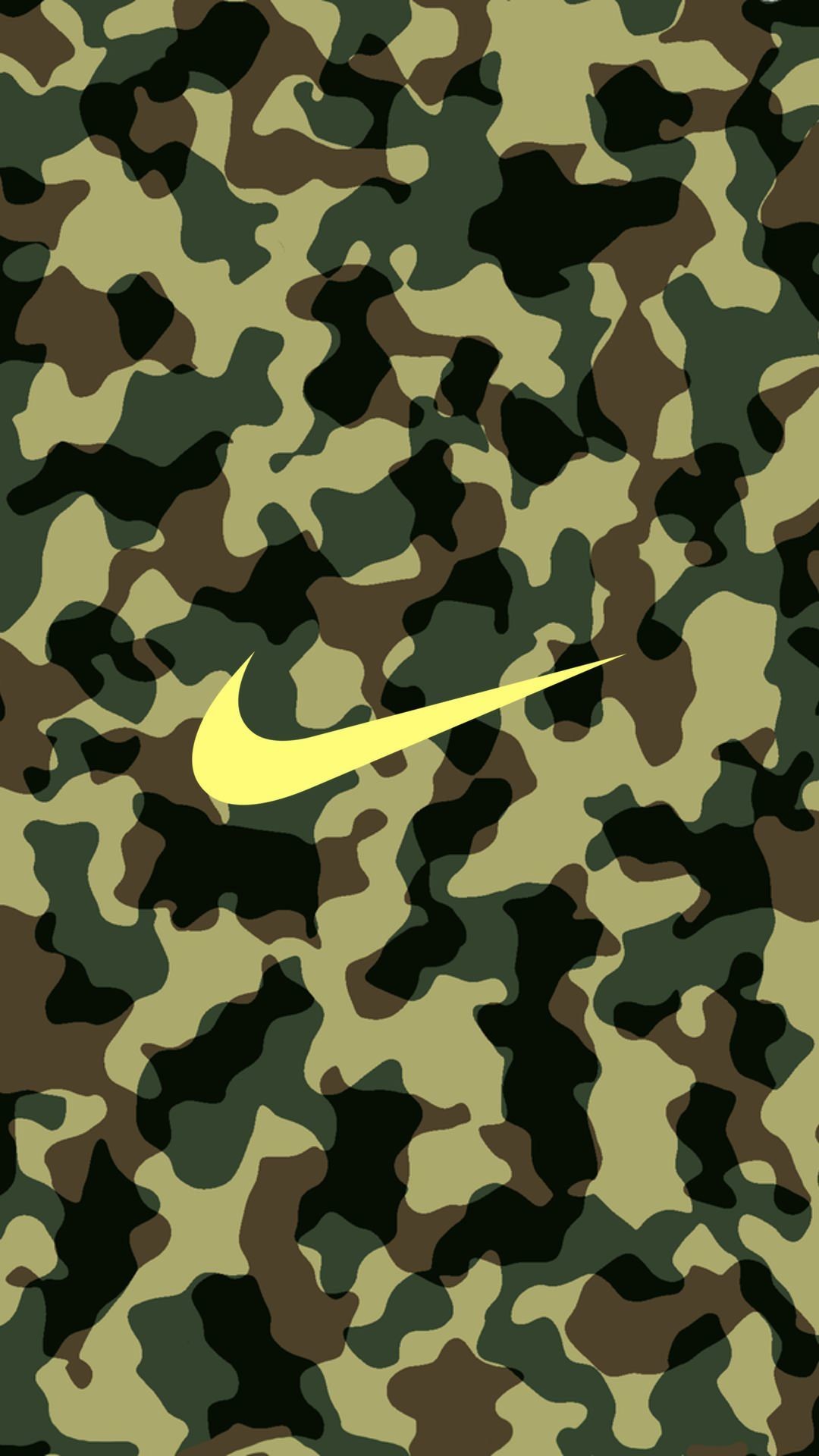 1080x1920, Nike Logo Camouflage Iphone Wallpaper 
 - Nike Camouflage Hintergrund - HD Wallpaper 