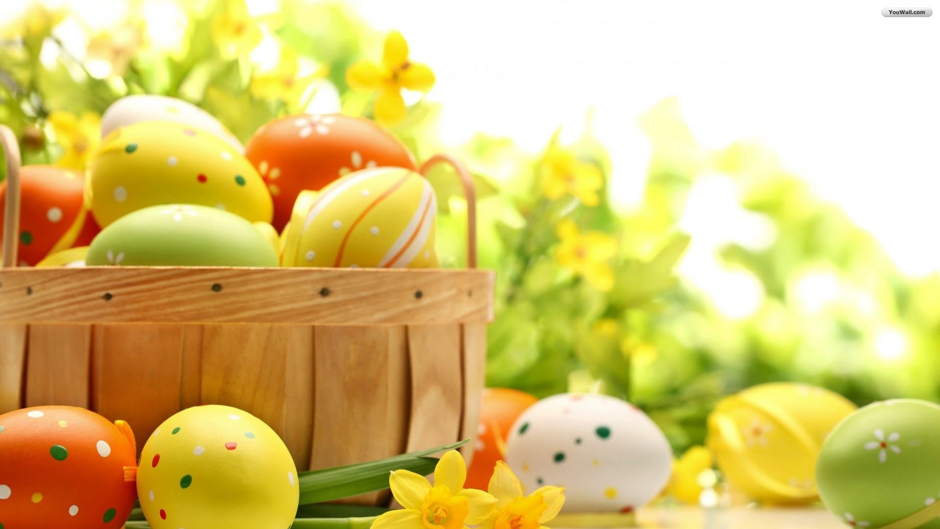 Free Easter Desktop Wallpaper5 
 Data Src Easter Wallpapers - Sretan I Blagoslovljen Uskrs - HD Wallpaper 