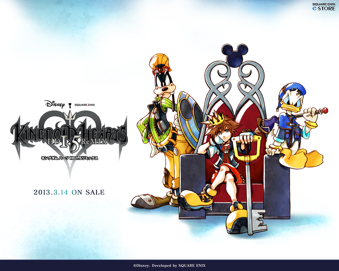 Kingdom Hearts 1.5 Hd Remix - HD Wallpaper 