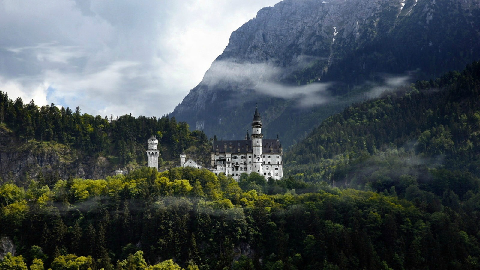 Nature Wallpaper Desktop Background 9 171 Nature Wallpaper - Neuschwanstein Castle - HD Wallpaper 