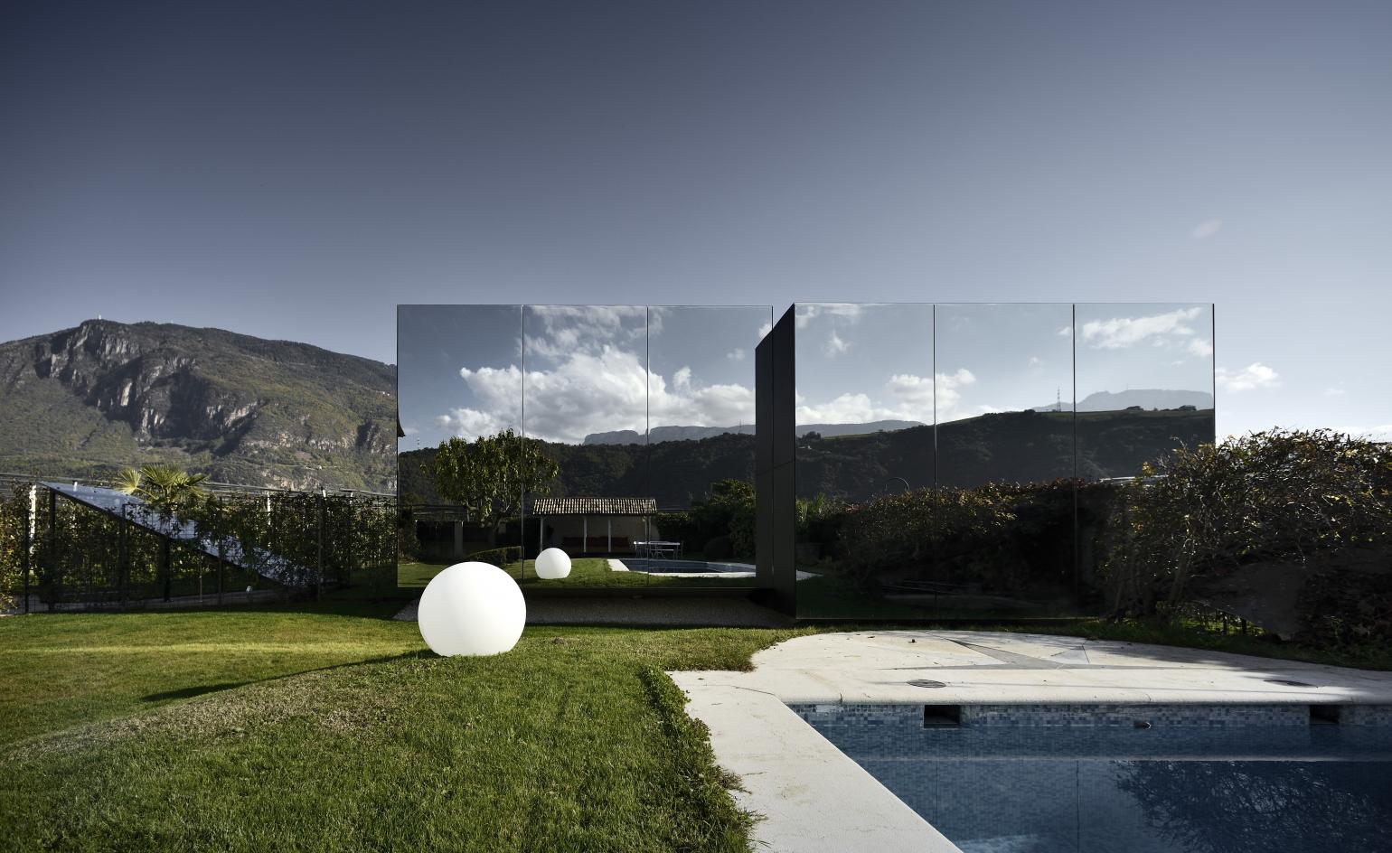 Mirror Houses Peter Pichler - HD Wallpaper 