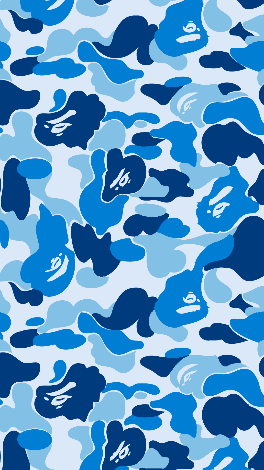 Bape Iphone Blue Camo Live nike blue camo HD phone wallpaper  Pxfuel