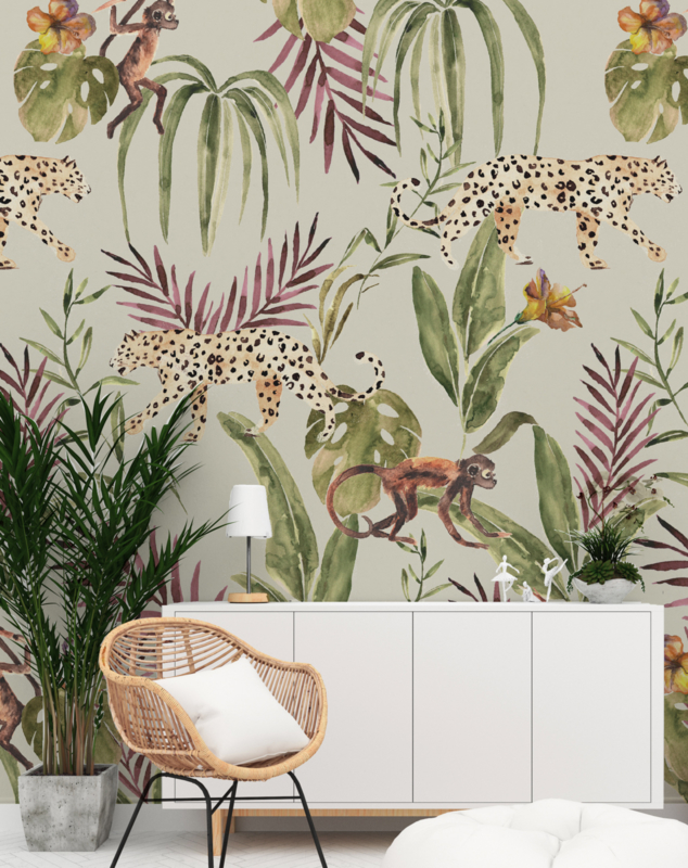 Monkey Wallpaper For Walls - HD Wallpaper 