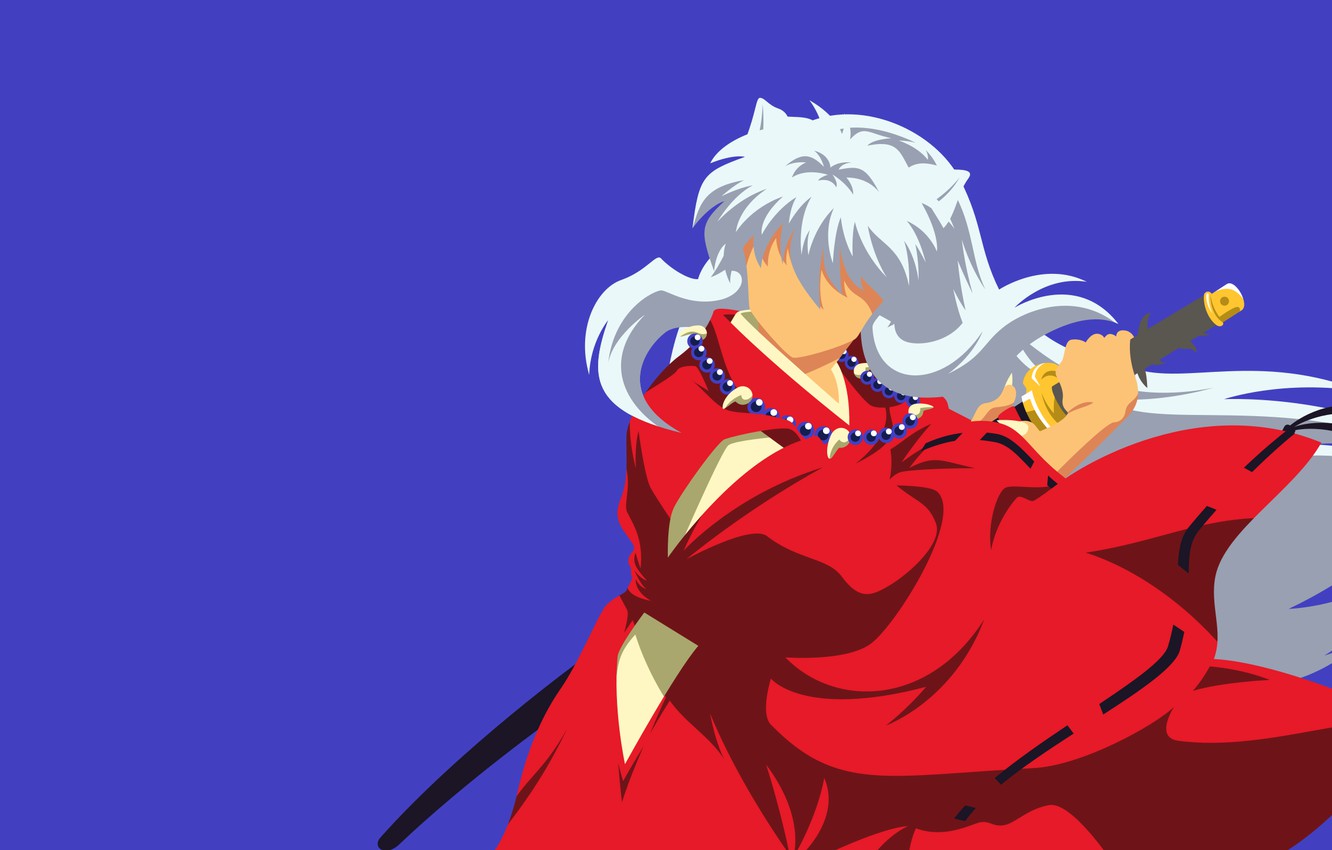 Photo Wallpaper Guy, Poludemon, Inuyasha, Inuyasha - Inuyasha Makeup - HD Wallpaper 