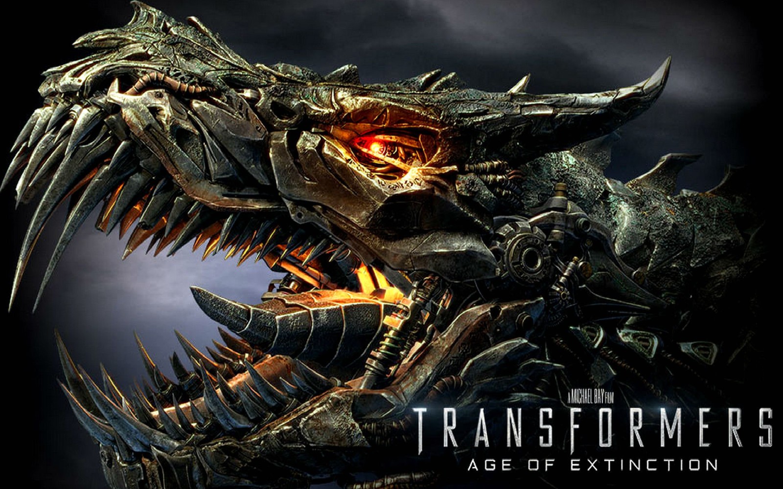 Transformers 4 Wallpaper Desktop Background On Wallpaper - Transformers 4 Dinobots Grimlock - HD Wallpaper 