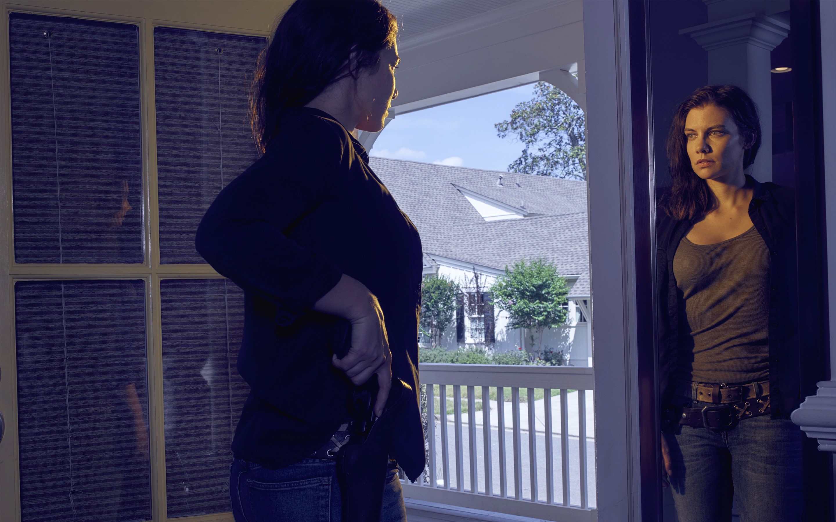 Maggie Green Walking Dead - HD Wallpaper 