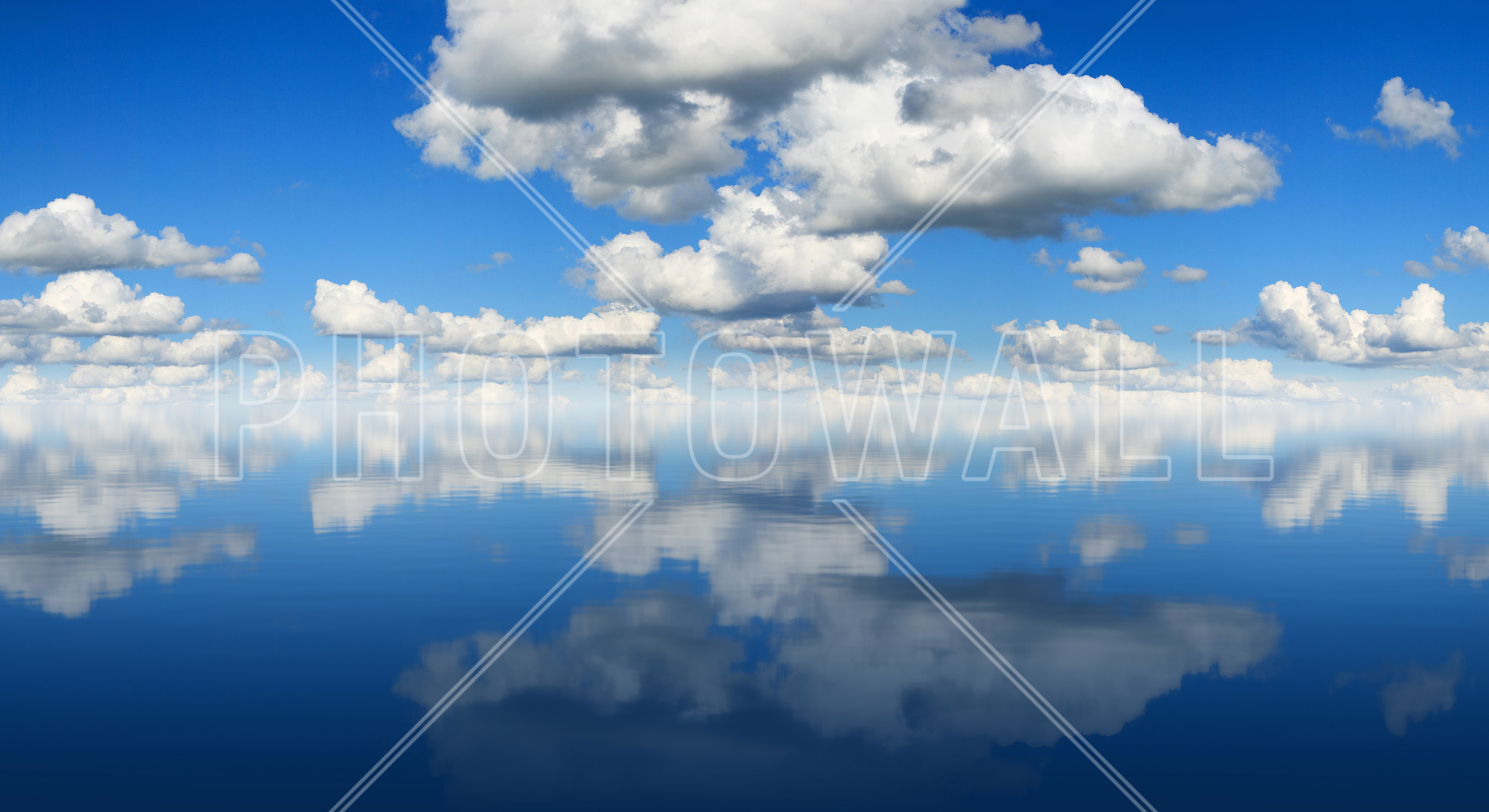 Mirror Sea - Wallpaper - Living Room - Mirror Sea - HD Wallpaper 