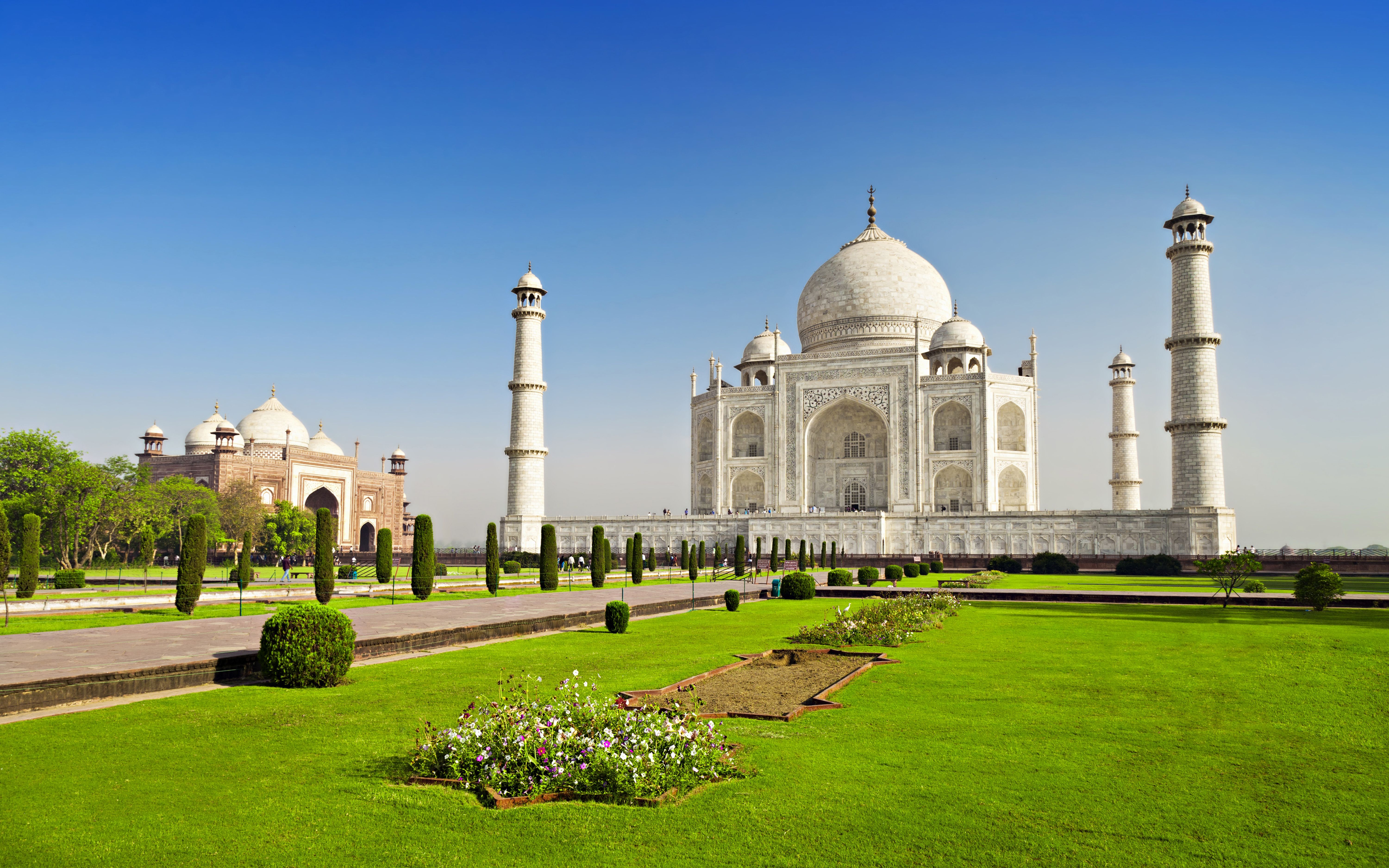 Taj Mahal Wallpapers - Whatsapp Status Taj Mahal - HD Wallpaper 