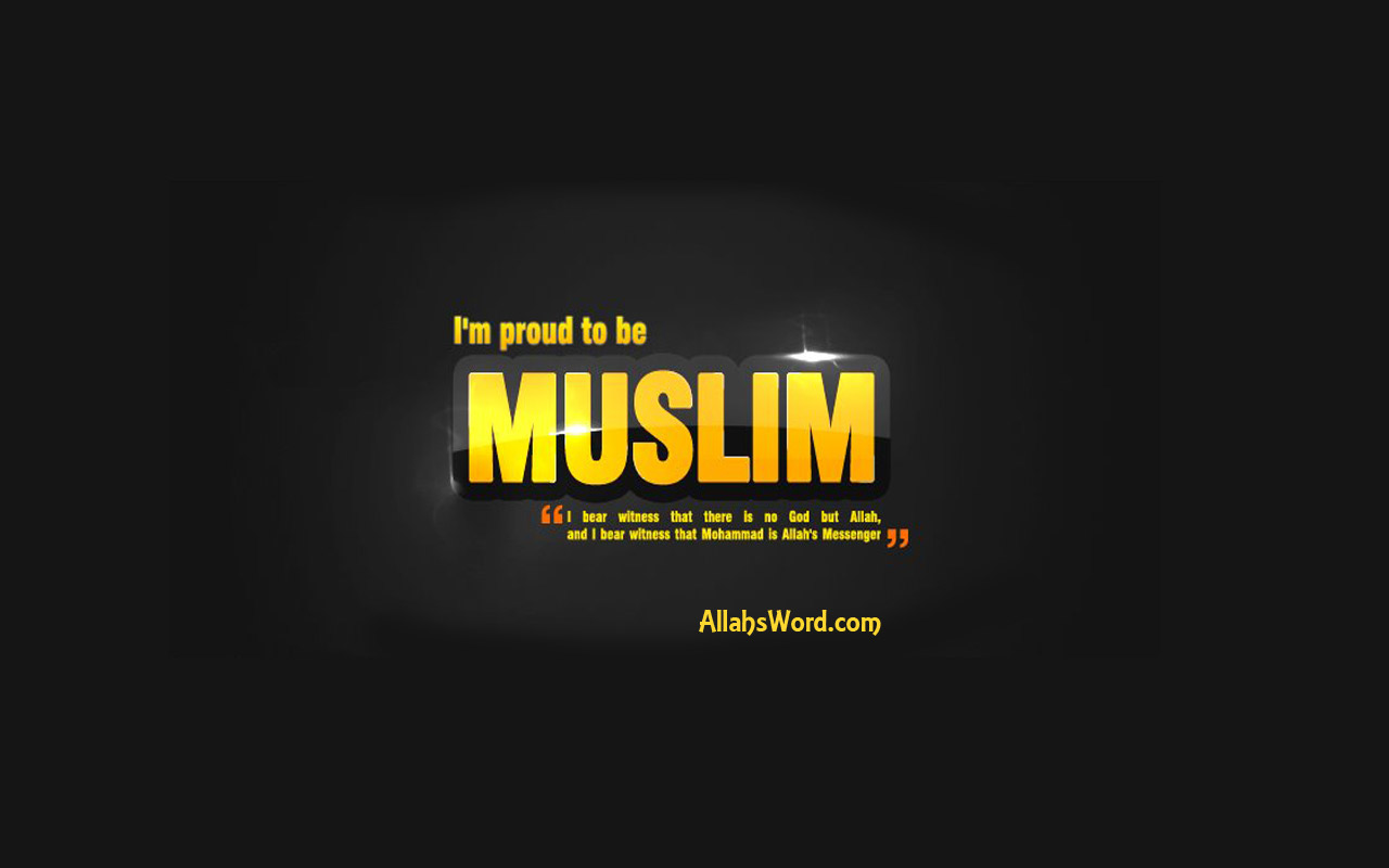 Proud To Be A Muslim Islamic Wallpaper - Proud To Be Muslim - HD Wallpaper 