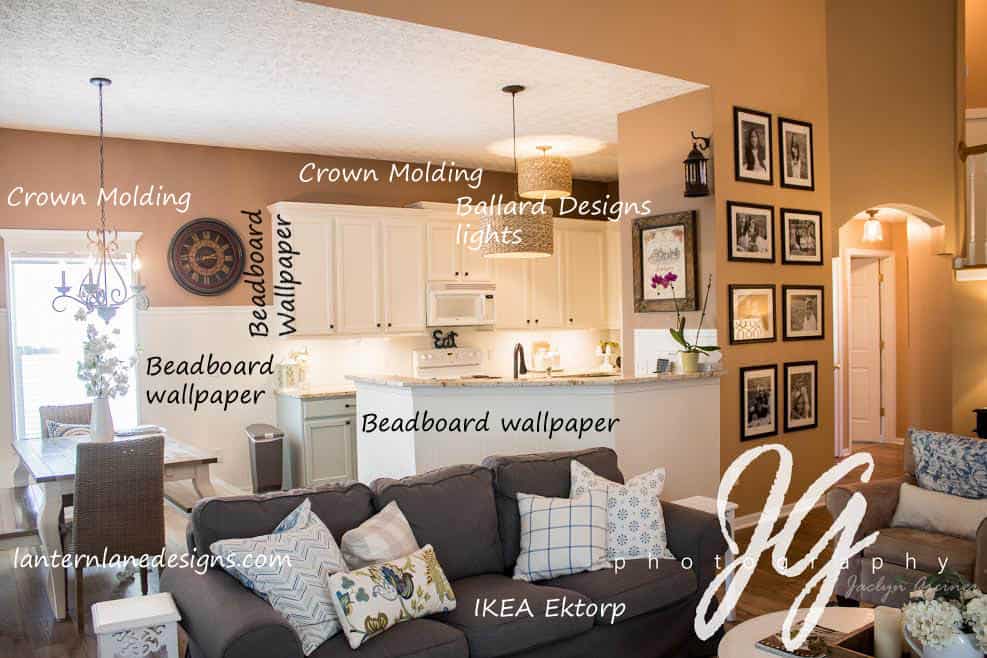 Updating Your Kitchen With Cabinet Paint - Living Room - HD Wallpaper 