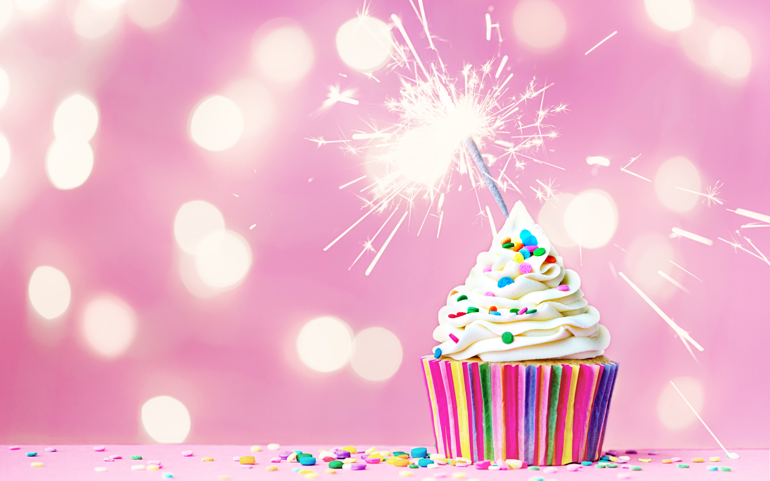 Wallpaper Of Bokeh, Cream, Cupcake Background & Hd - Happy Bday Dear Best Friend - HD Wallpaper 