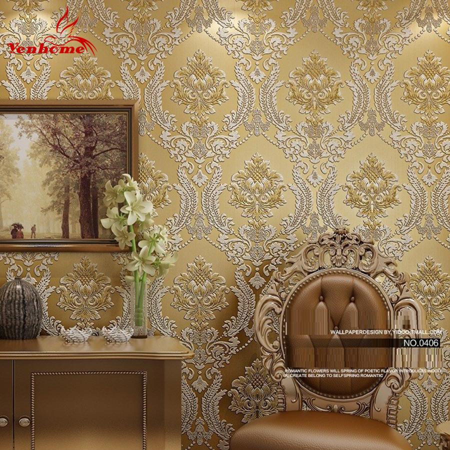 Room Damask Wallpaper Design - HD Wallpaper 