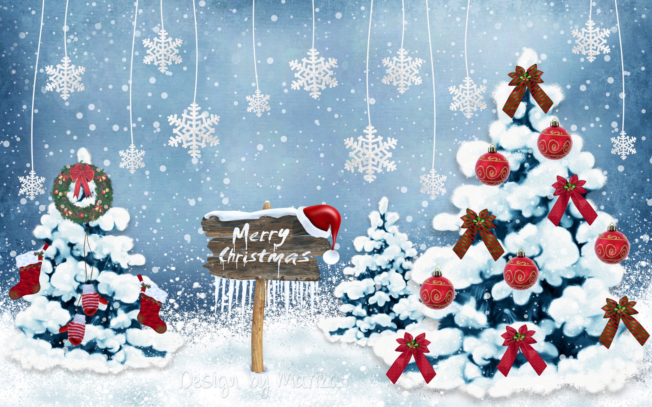 Merry Christmas Images 2018 - HD Wallpaper 