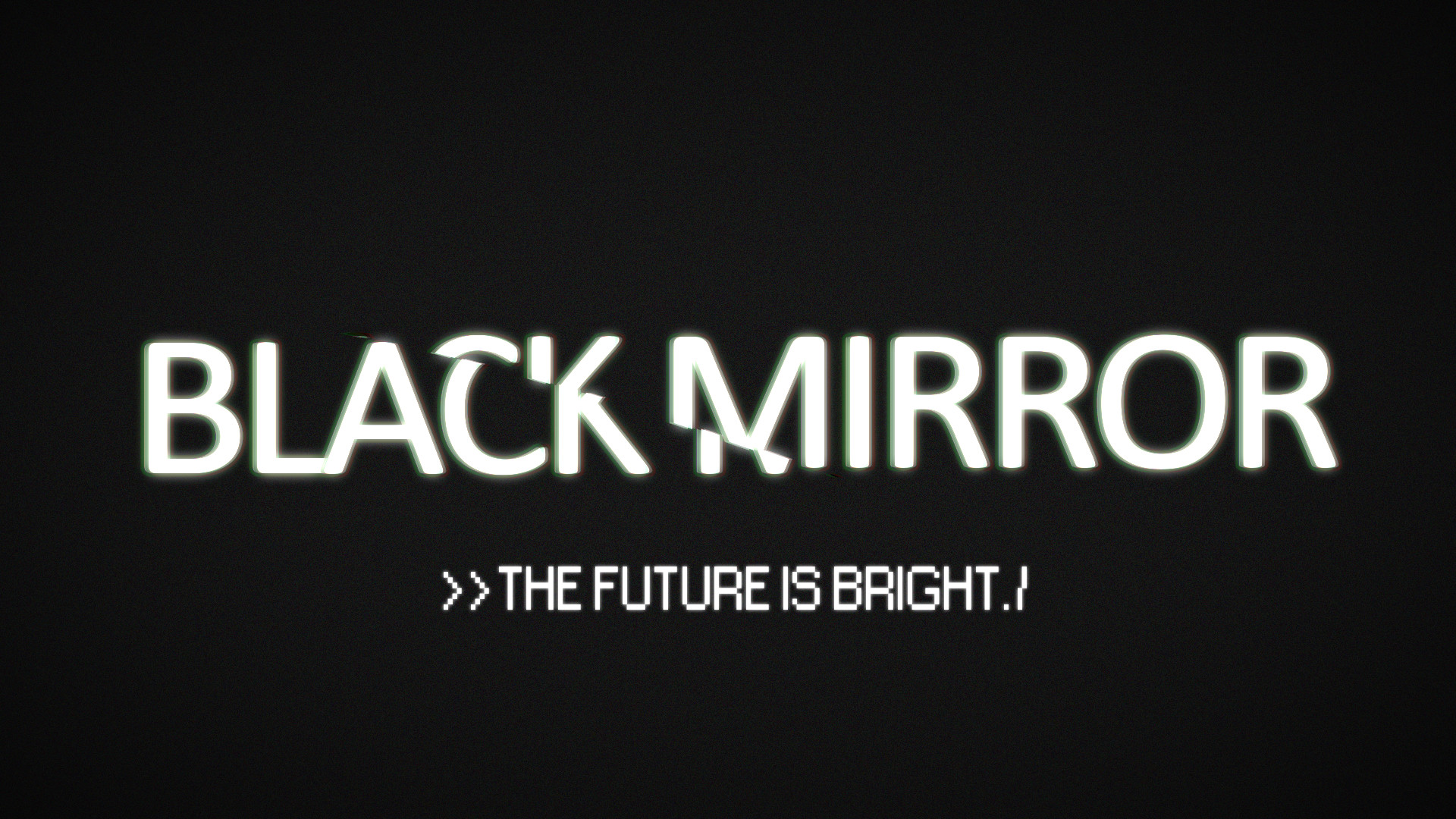 Fanmade Black Mirror Wallpaper 
 Data Src Widescreen - Darkness - HD Wallpaper 