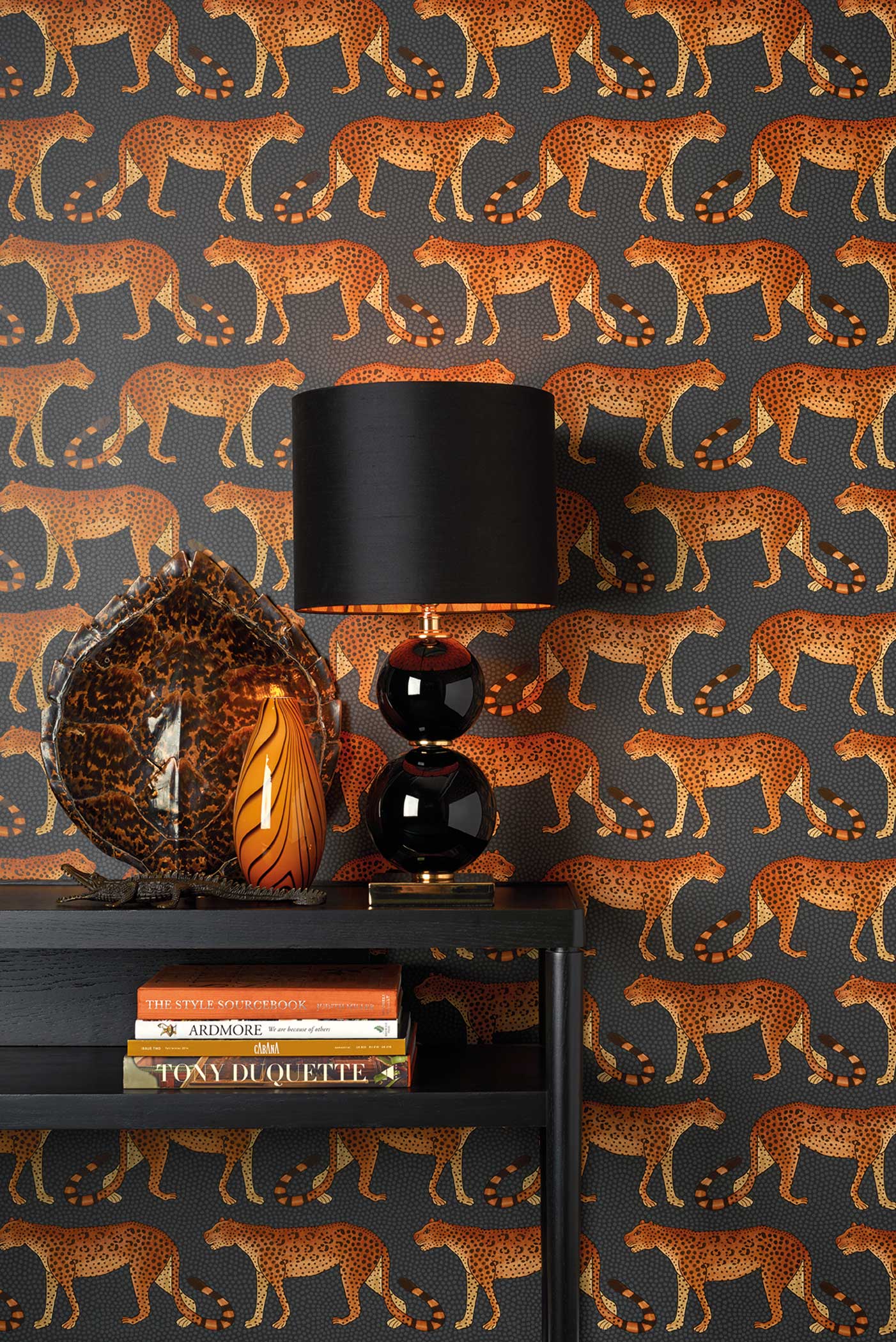 Cole And Son Leopard Walk - HD Wallpaper 
