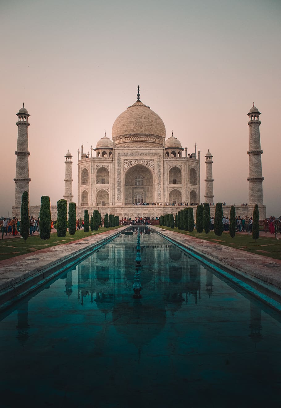 Taj Mahal, India, Travel Destinations, Architecture, - Taj Mahal - HD Wallpaper 