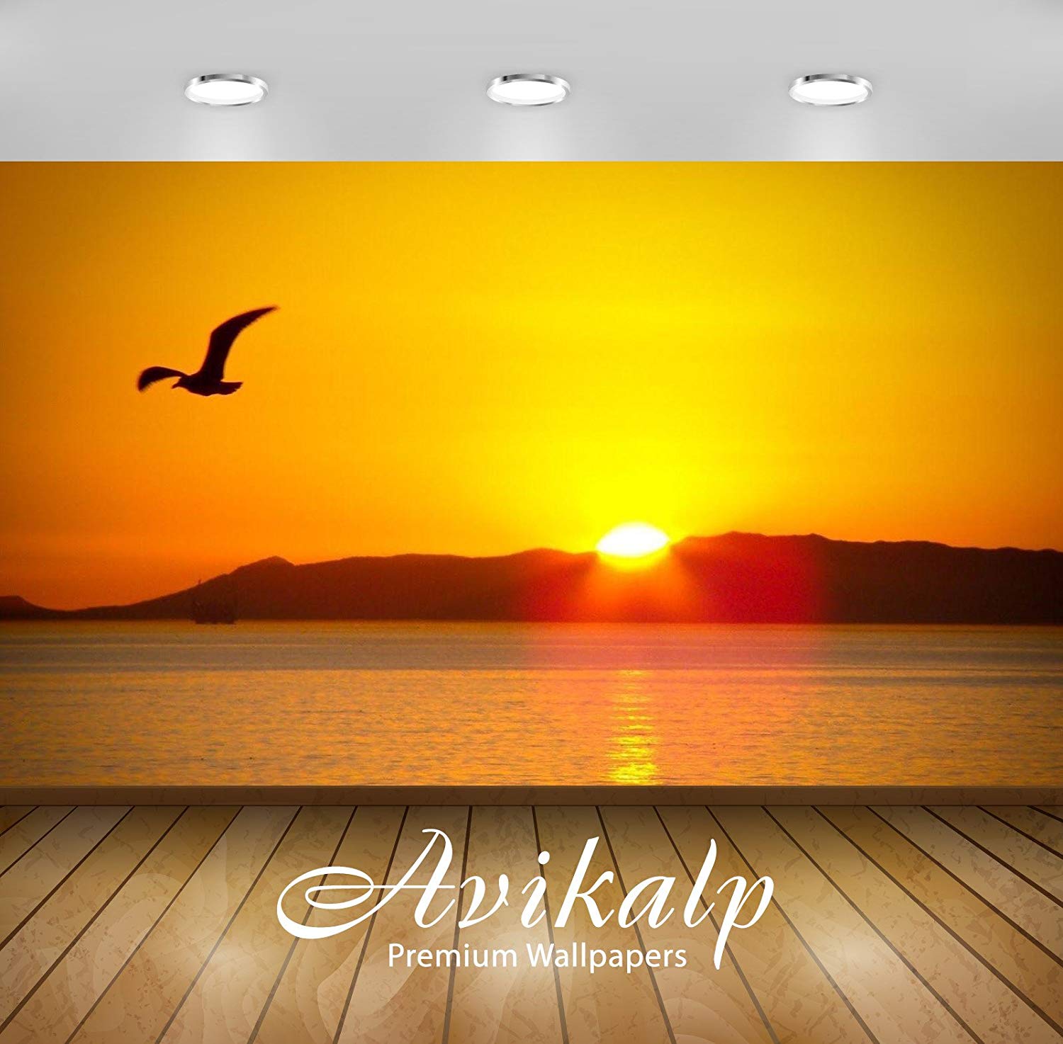Island Sunrise - HD Wallpaper 