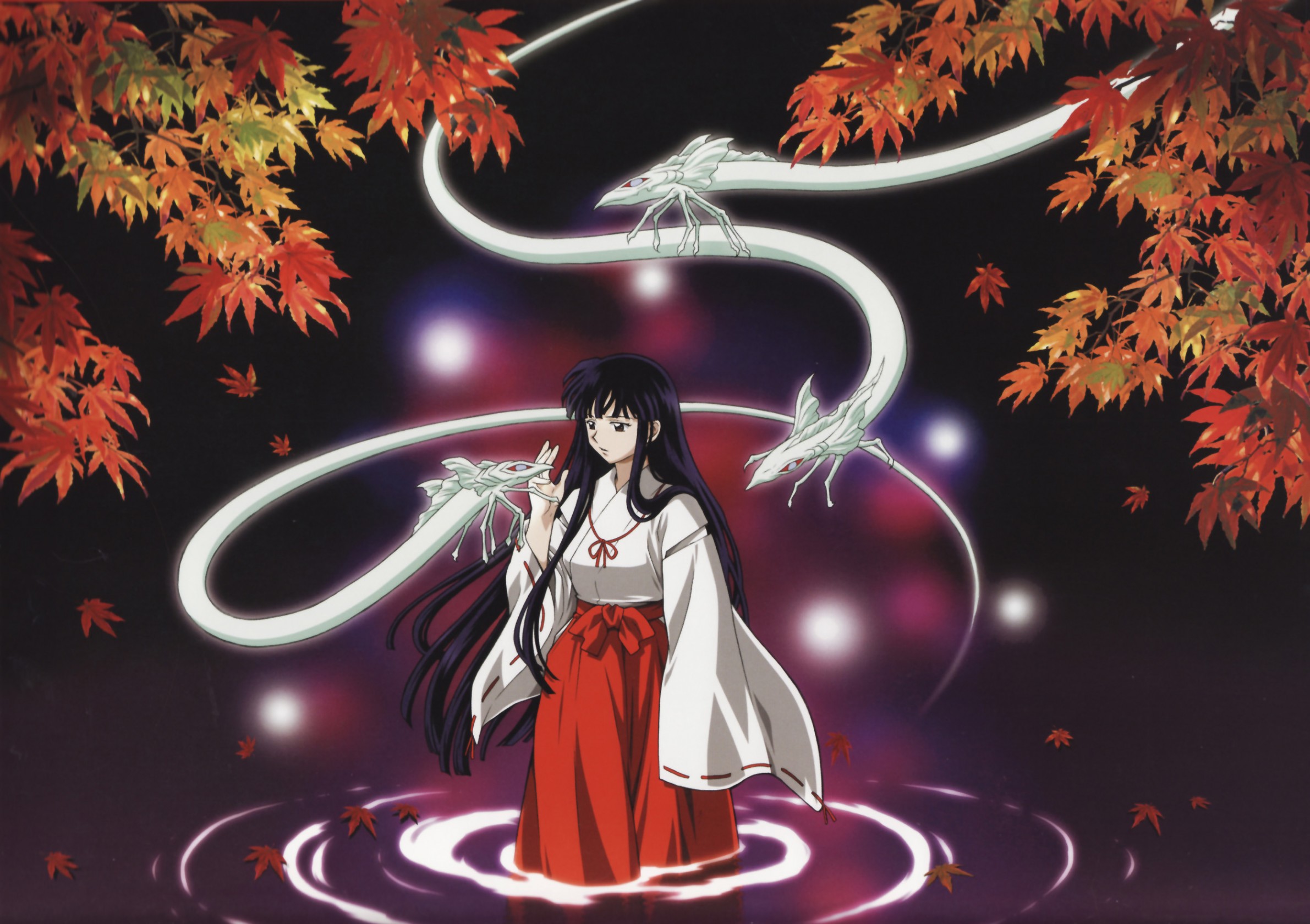 Kikyo Inuyasha - HD Wallpaper 