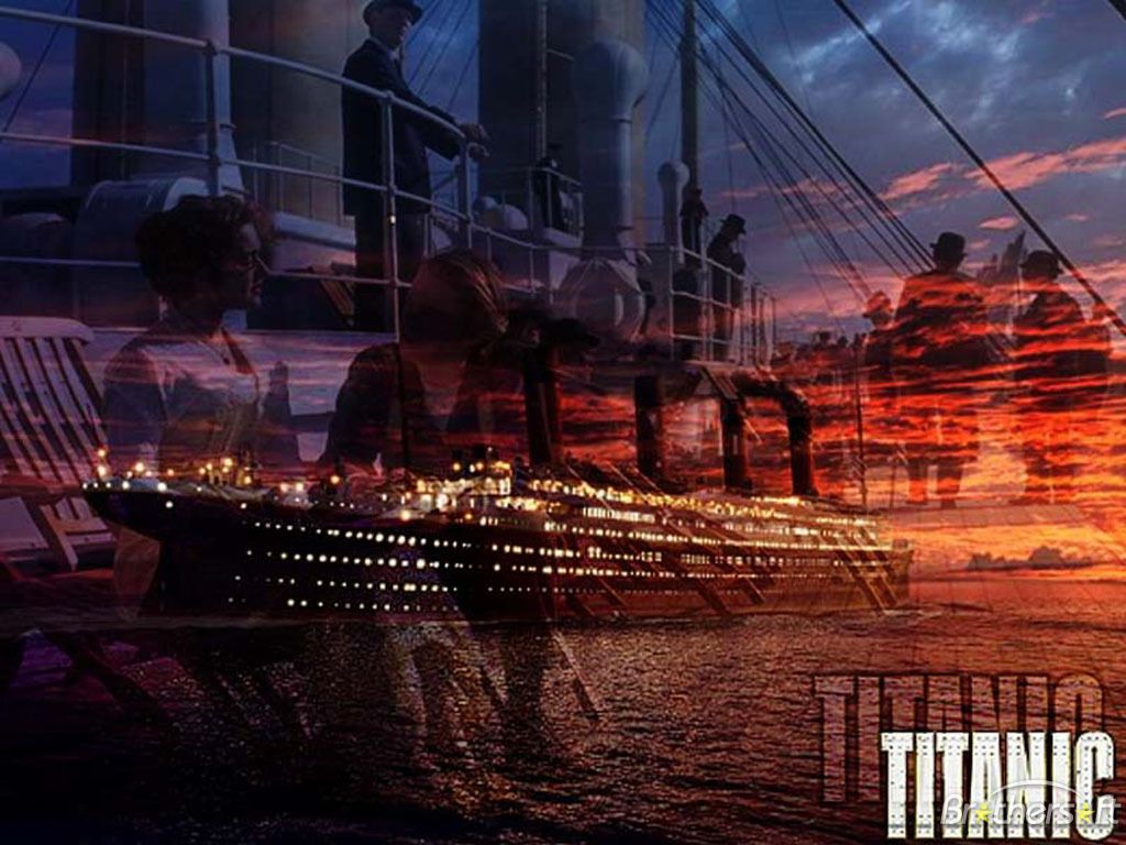 Background Titanic Ship Wallpaper Hd - HD Wallpaper 