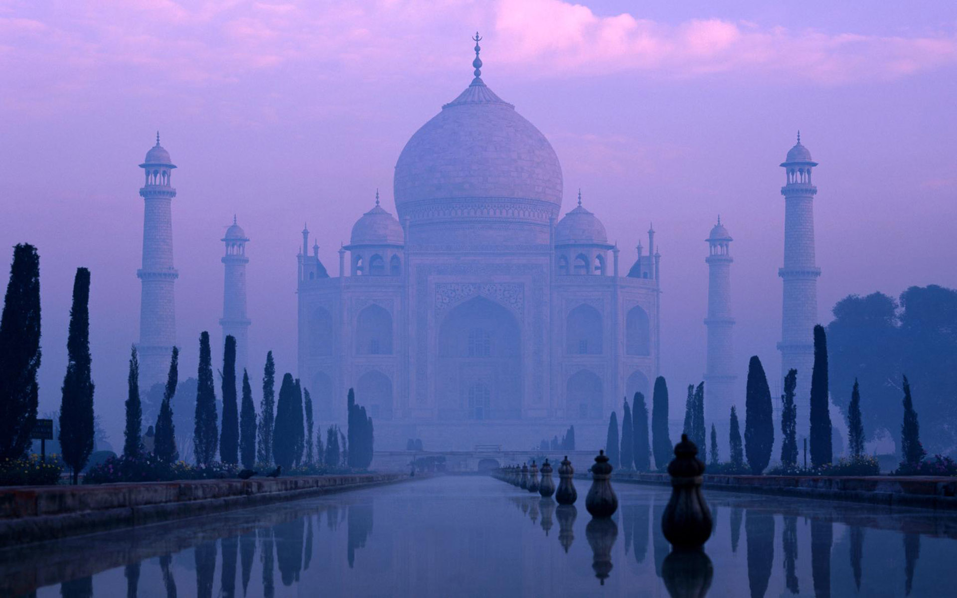 Taj Mahal - Taj Mahal In Early Morning - HD Wallpaper 