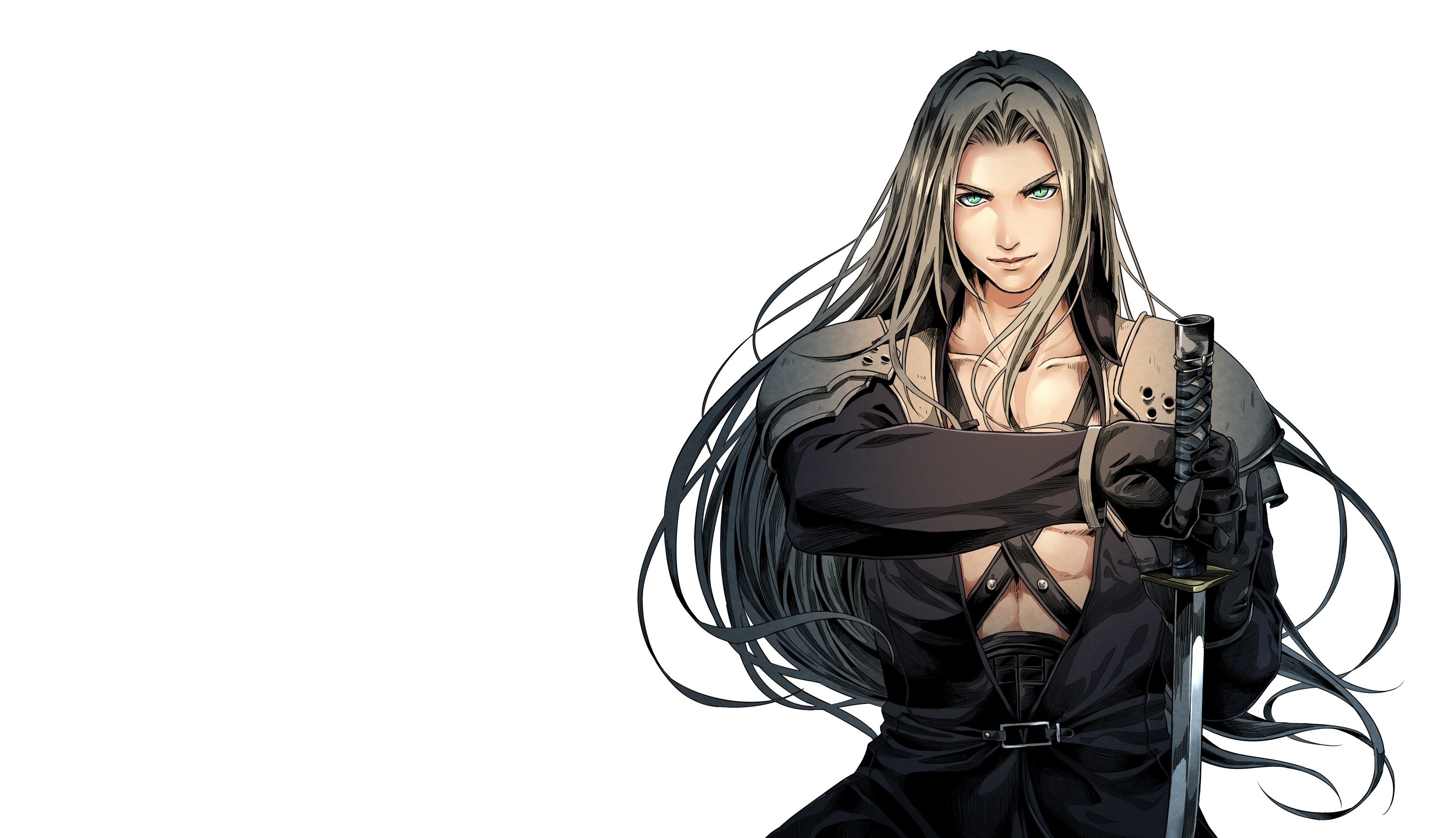 Sephiroth Anime Wallpaper 4k - HD Wallpaper 