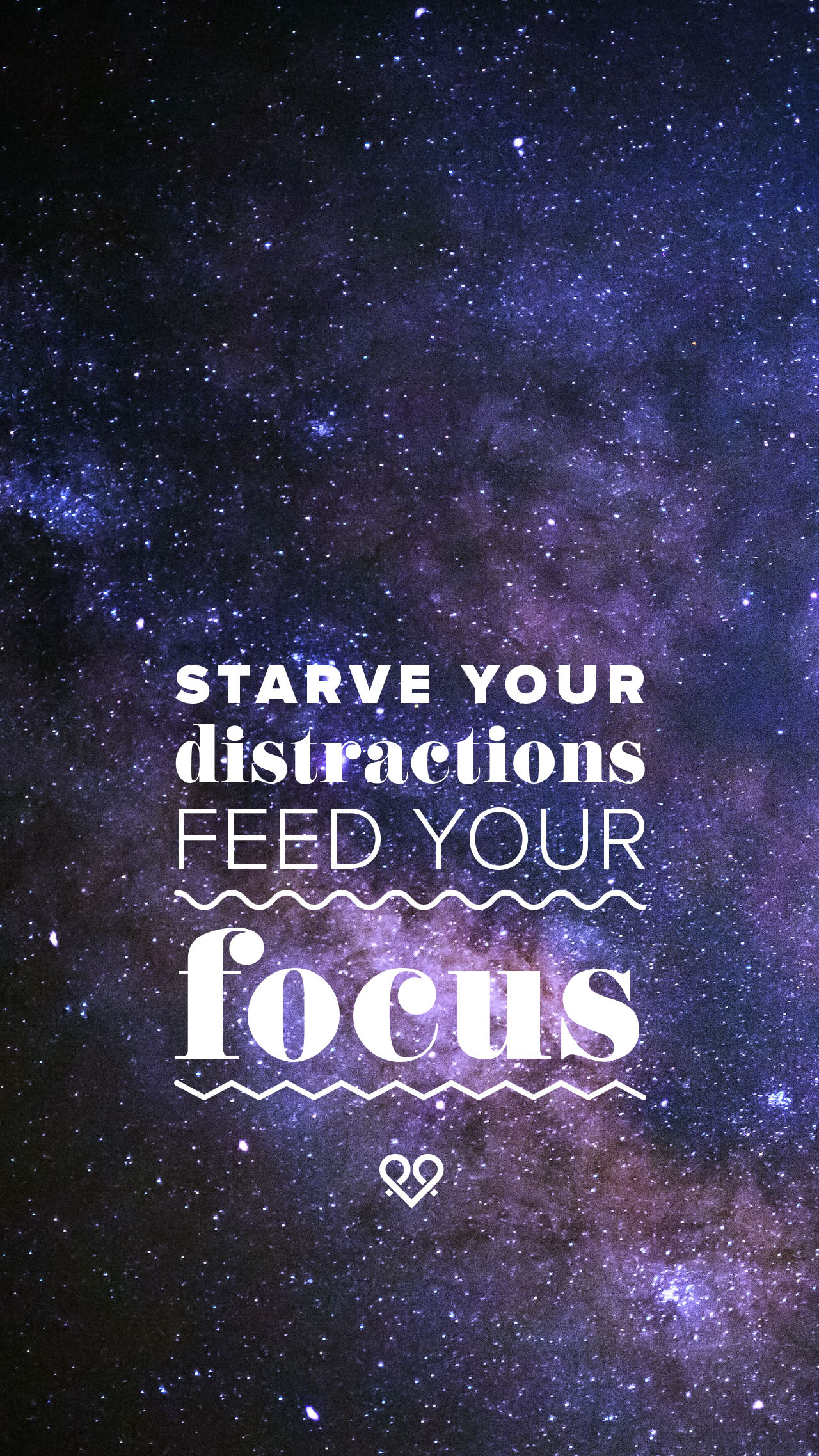 Keithabraham Feedyourfocus Universe - Starve Your Distractions Phone - HD Wallpaper 