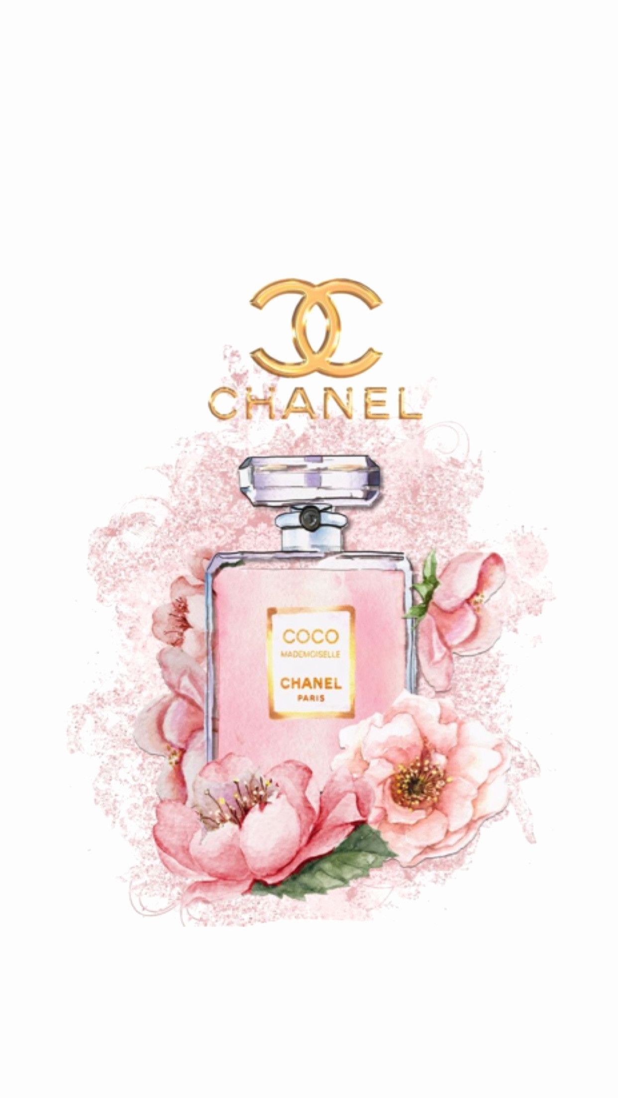 64 Pink Chanel Wallpapers On Wallpaperplay 
 Data-src - Perfume Chanel - HD Wallpaper 