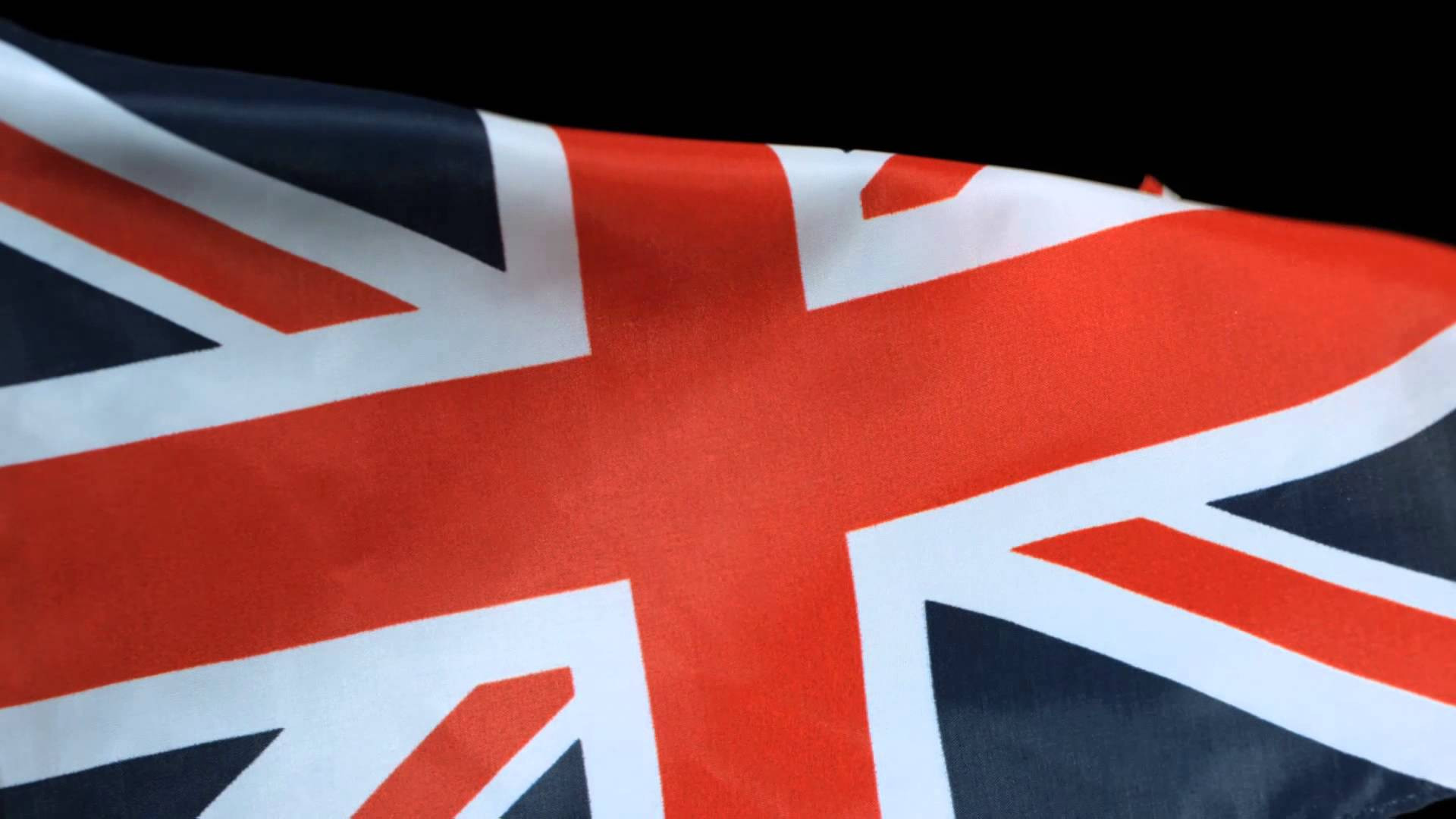 Uk Flag Flying Slow Motion United Kingdom Union Jack - Flag Of The United States - HD Wallpaper 