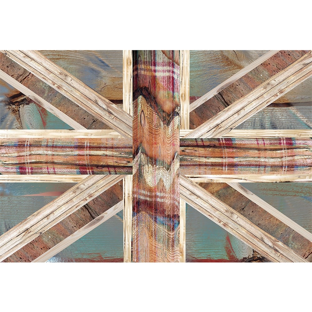 Vintage Union Jack Wall - HD Wallpaper 