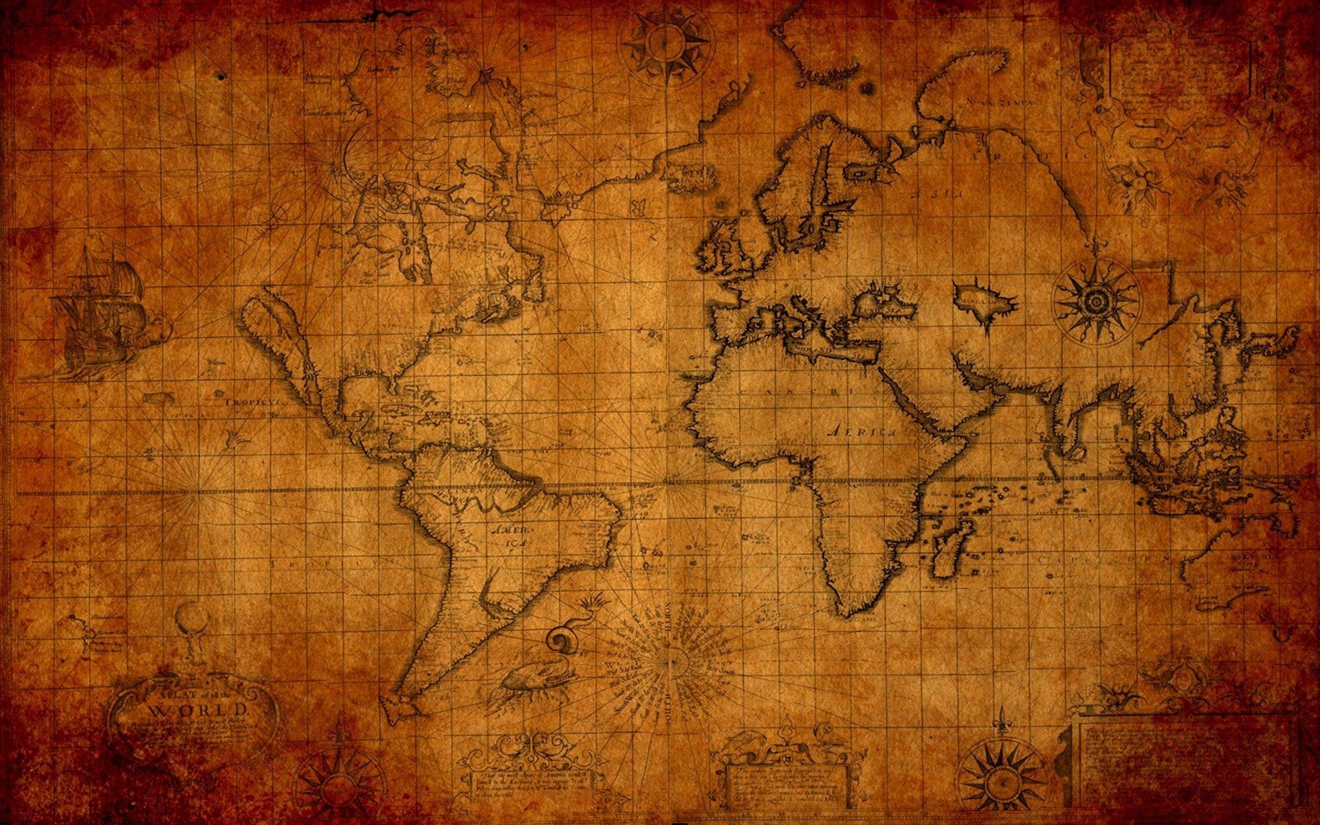 1920x1200, Old World Map Wallpaper For Walls Best Map - Map Backgrounds -  1920x1200 Wallpaper 