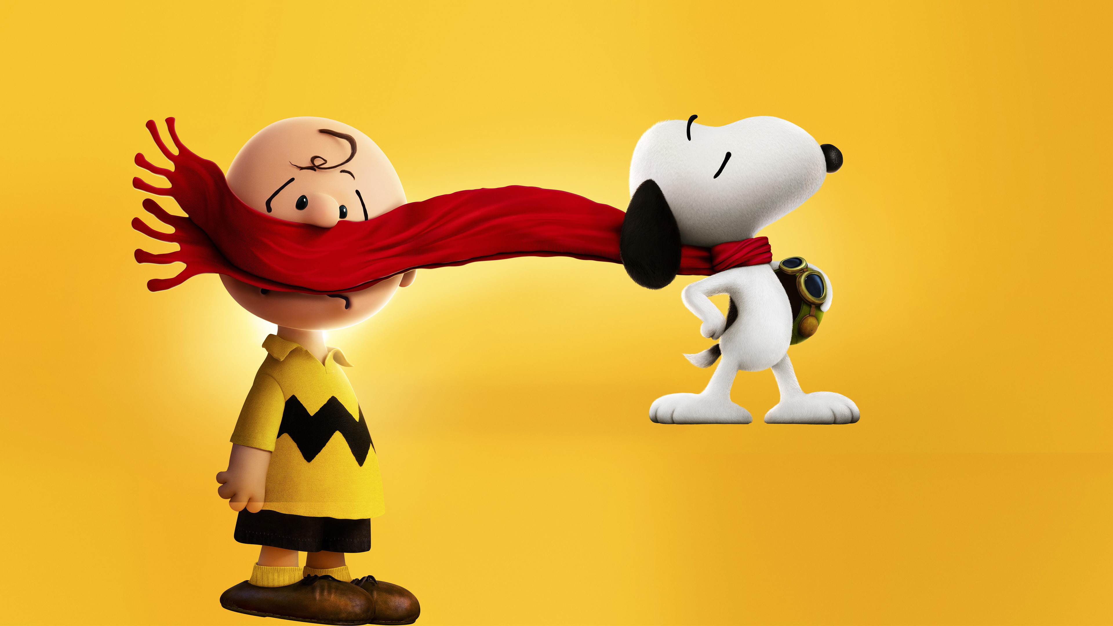 A Charlie Brown Christmas Wallpaper Cartoon Wallpapers - Snoopy With Red Scarf - HD Wallpaper 