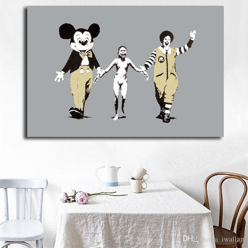 Banksy Napalm Can T Beat The Feeling - HD Wallpaper 