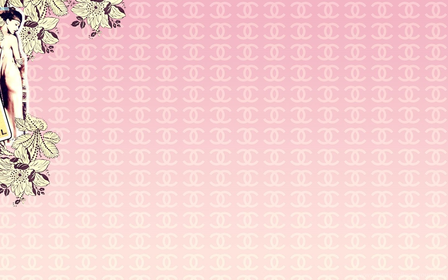 Chanel Wallpaper Backgrounds Free Download - Wallpaper - HD Wallpaper 