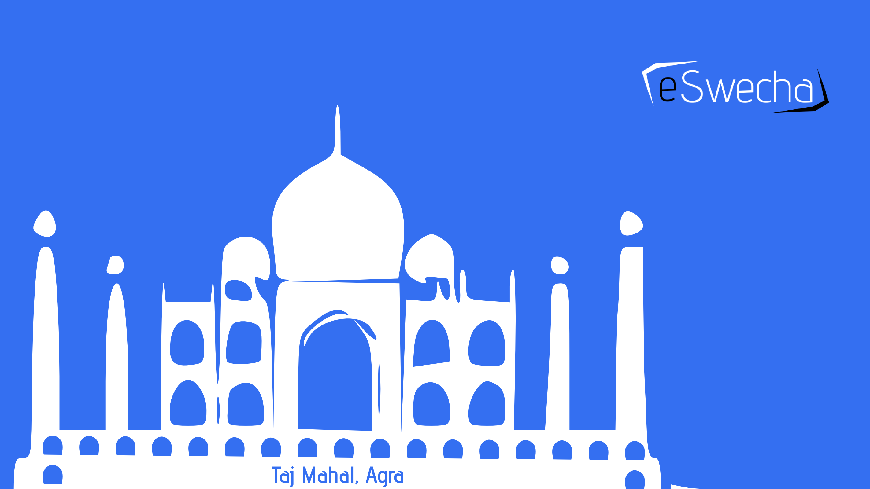 Taj Mahal Wallpaper Eswecha - HD Wallpaper 