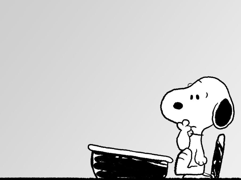 Snoopy Desktop Wallpapers - School Computer Backgrounds - HD Wallpaper 