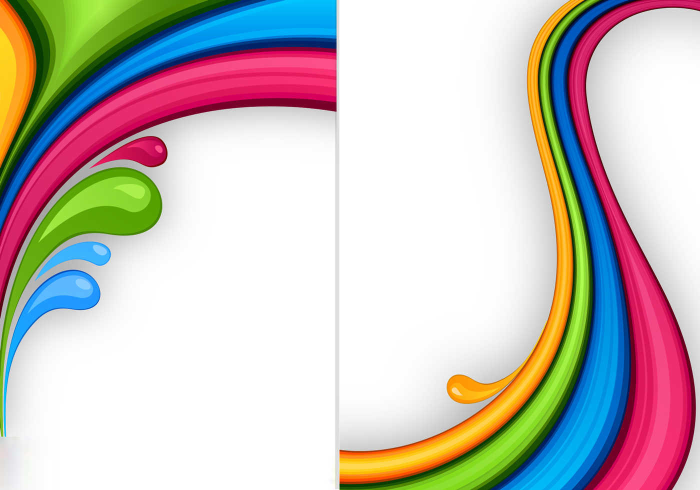 Color Splash Vector Wallpaper Pack Three - Vector De Colores - HD Wallpaper 