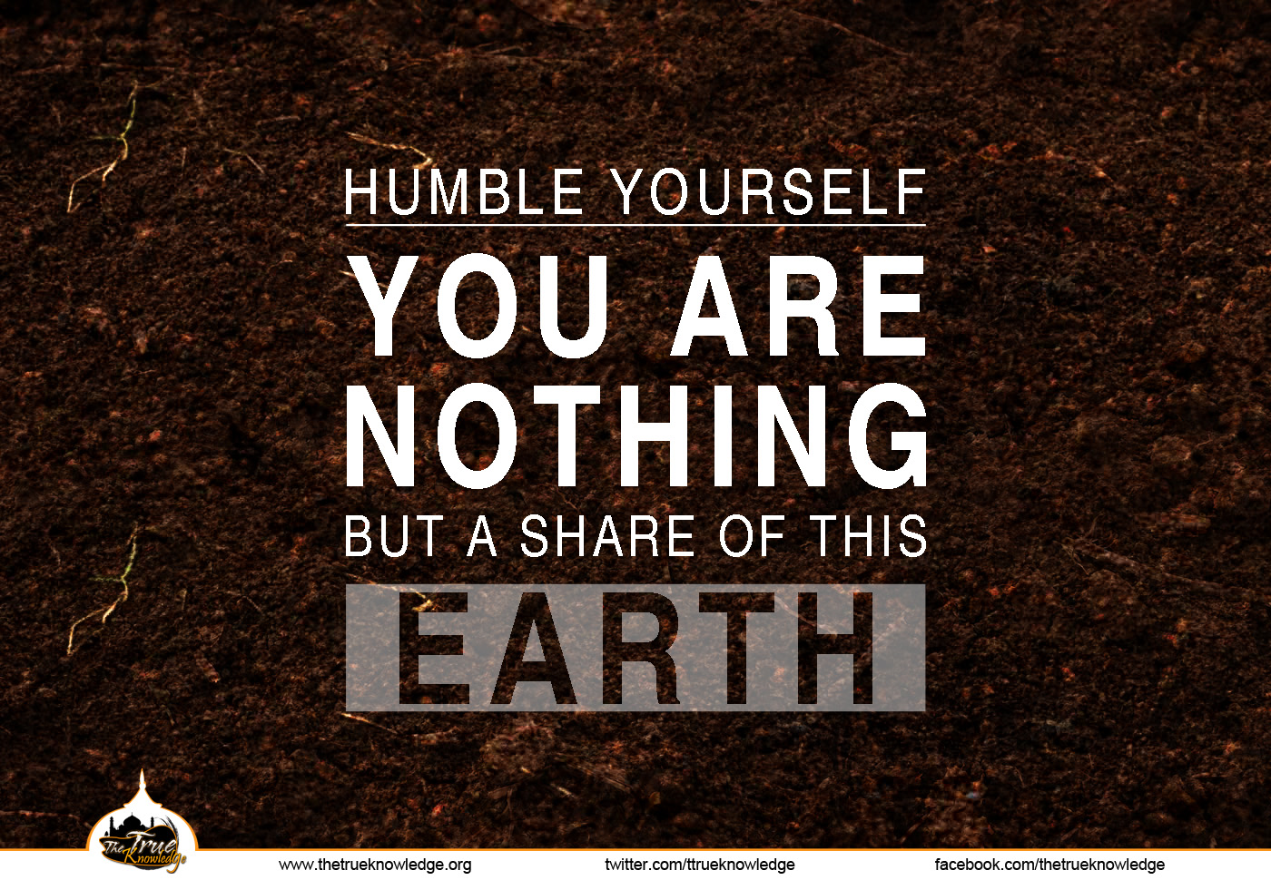 Earth - Islamic Quotes On Humility - HD Wallpaper 