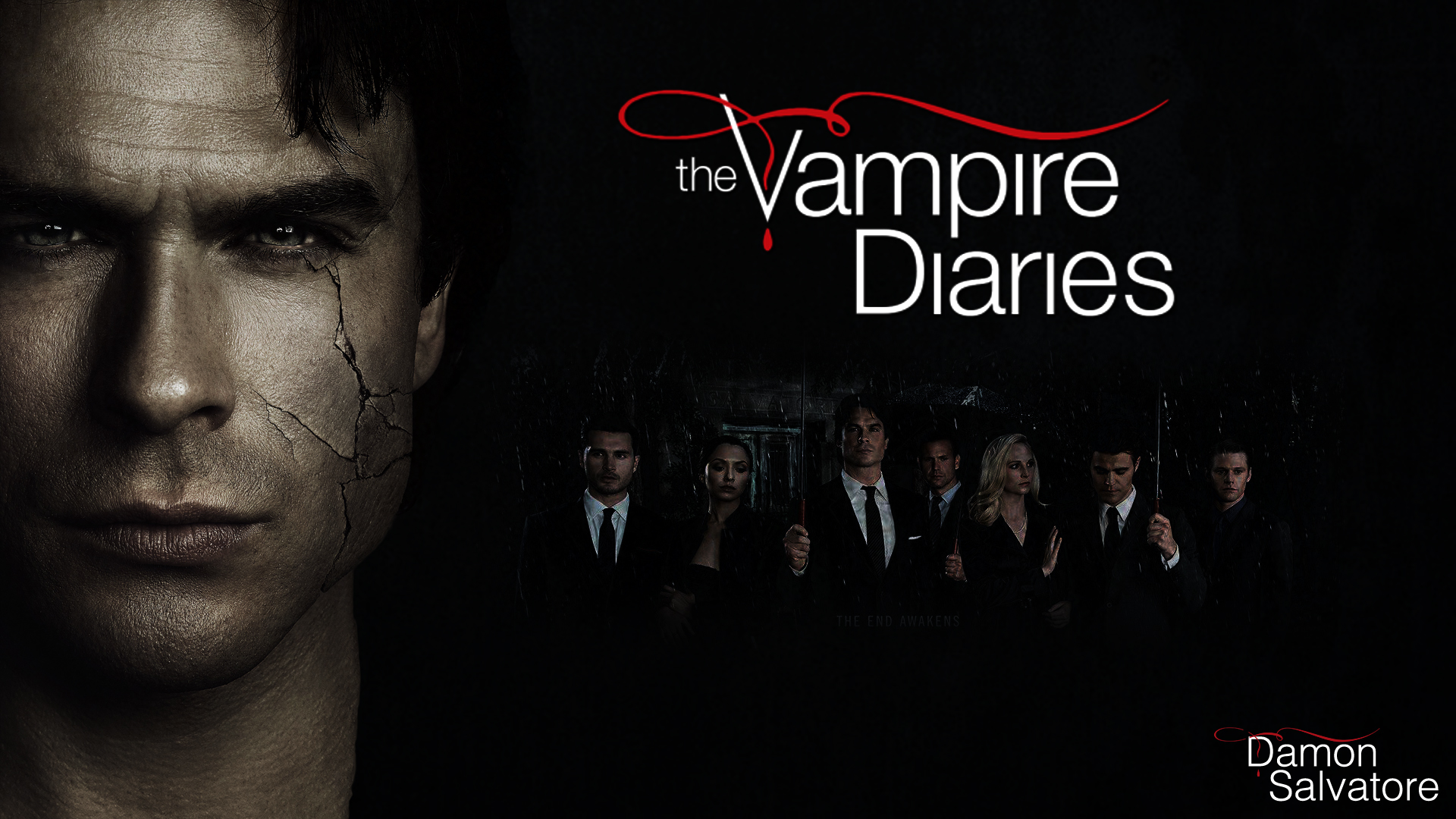 Damon - Vampire Diaries Wallpaper Damon - HD Wallpaper 