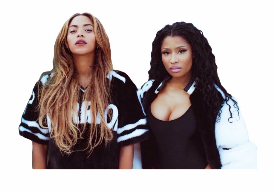 Beyonce And Nicki Minaj Wallpaper Beyonc E Nicki - Nicki Minaj E Beyonce - HD Wallpaper 