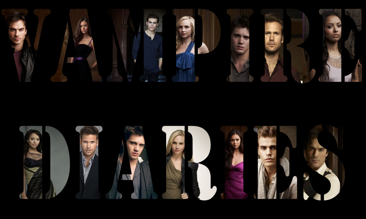 The Vampire Diaries Hd Wallpapers Backgrounds Wallpaper - Vampire Diaries Wallpaper For Desktop - HD Wallpaper 